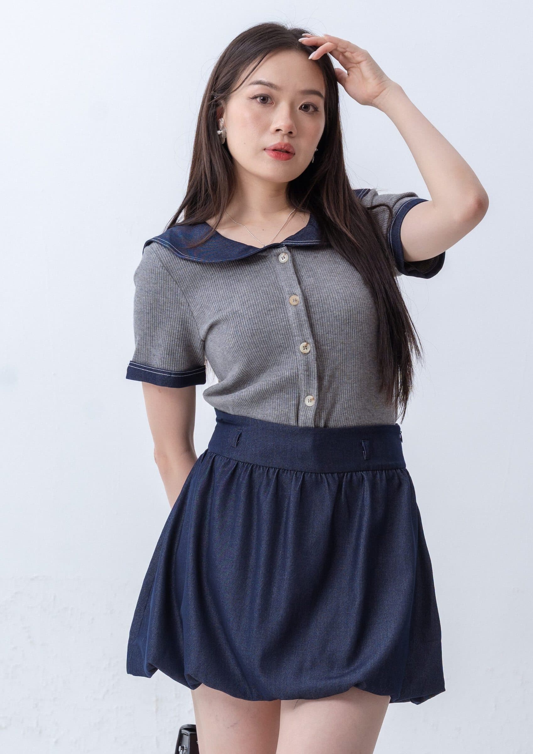 Ruby Balloon Skirt ZSK5068
