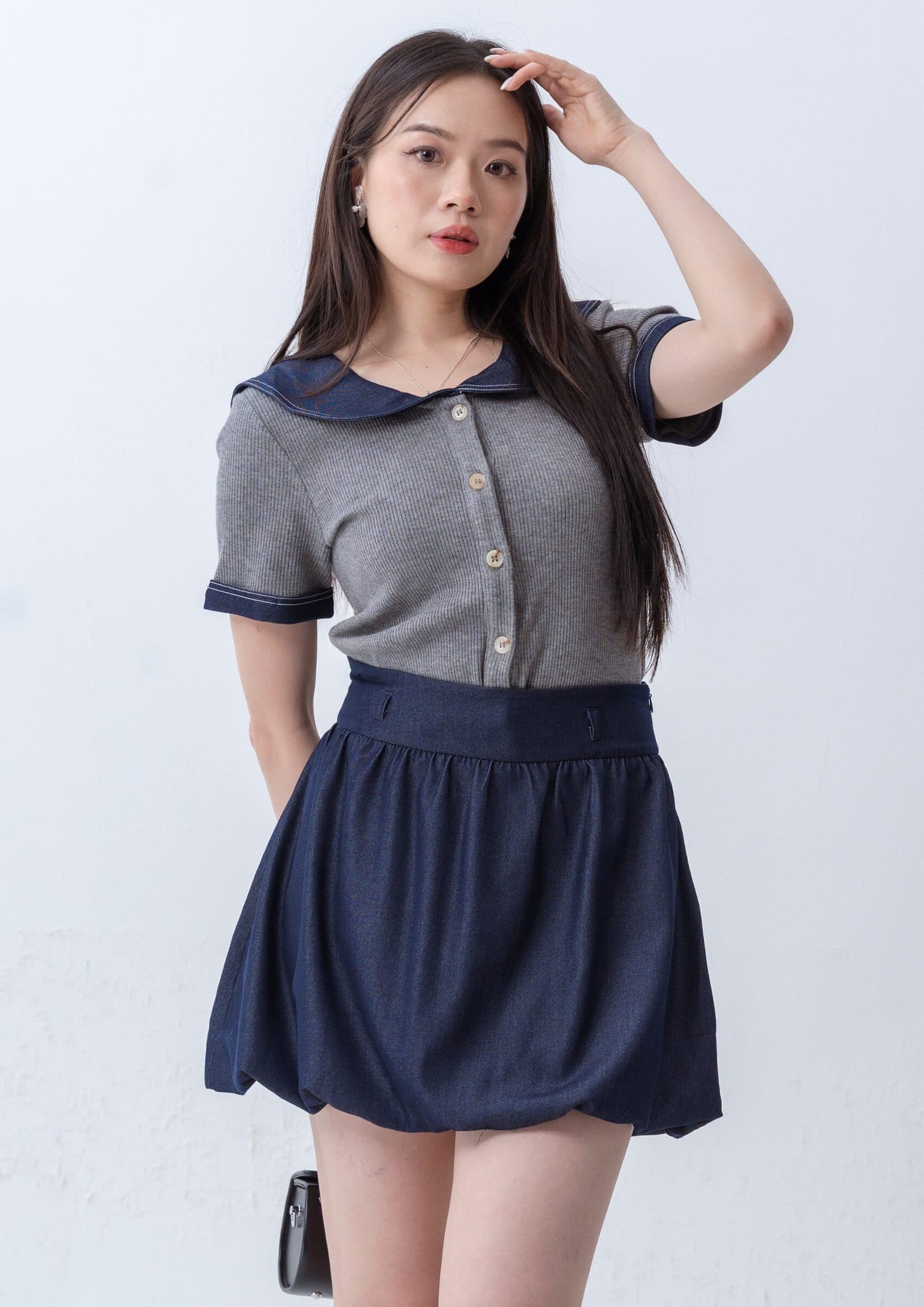 Ruby Balloon Skirt ZSK5068