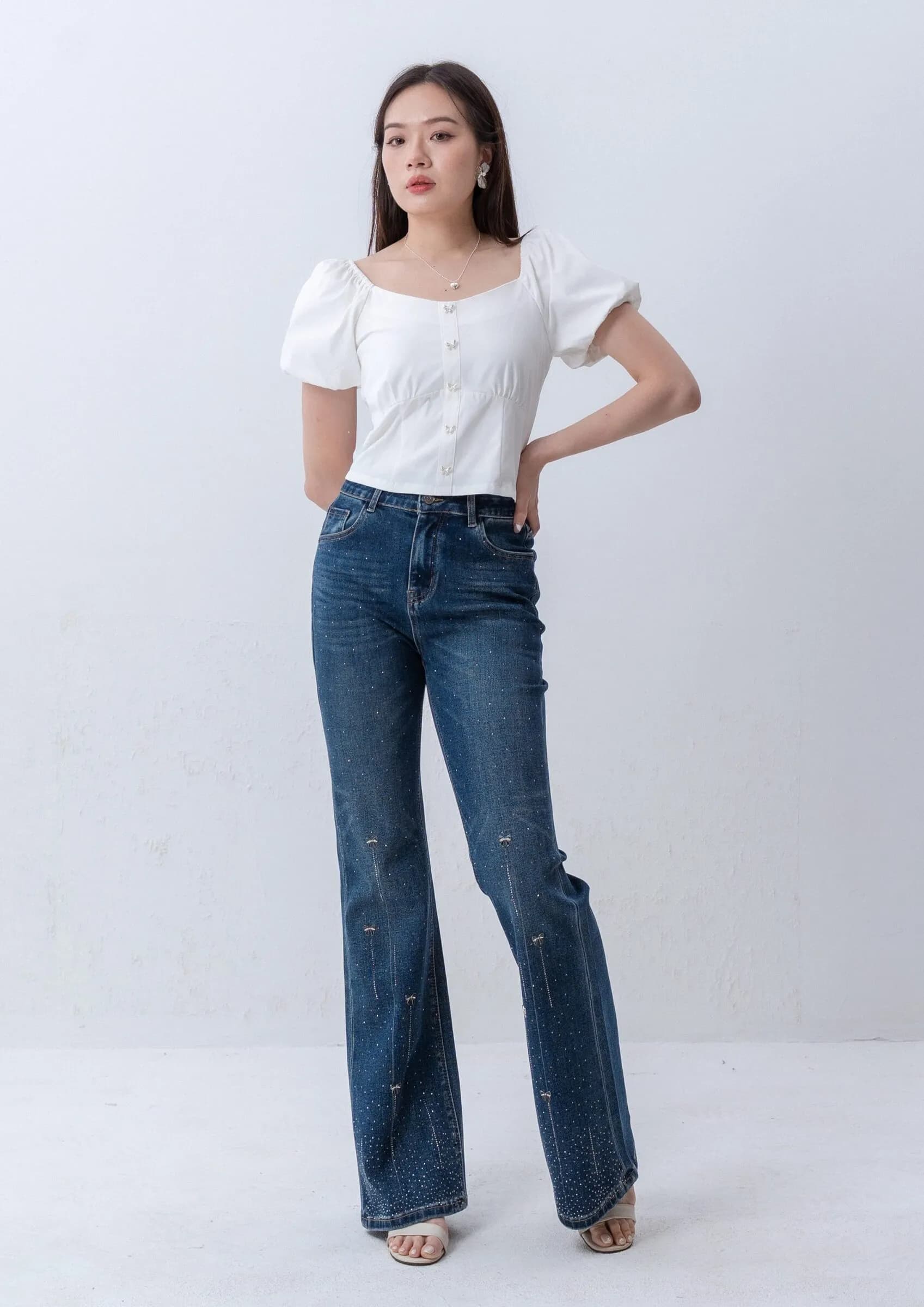 Puff Sleeve Top ZBP5221
