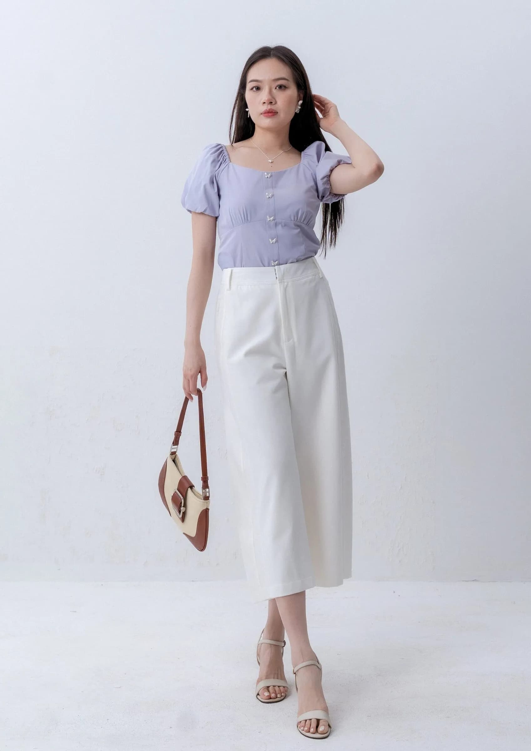 Puff Sleeve Top ZBP5221