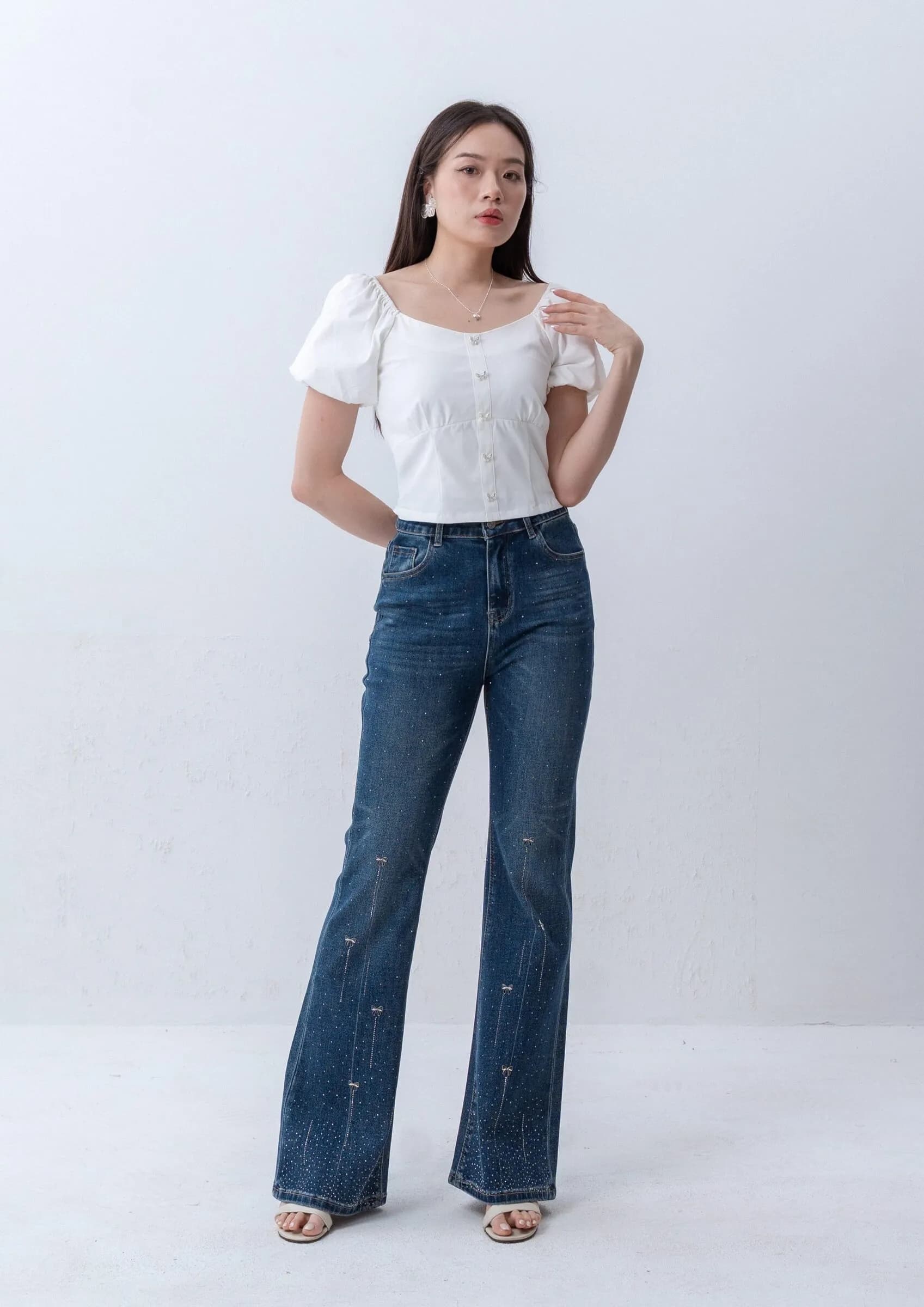 Puff Sleeve Top ZBP5221