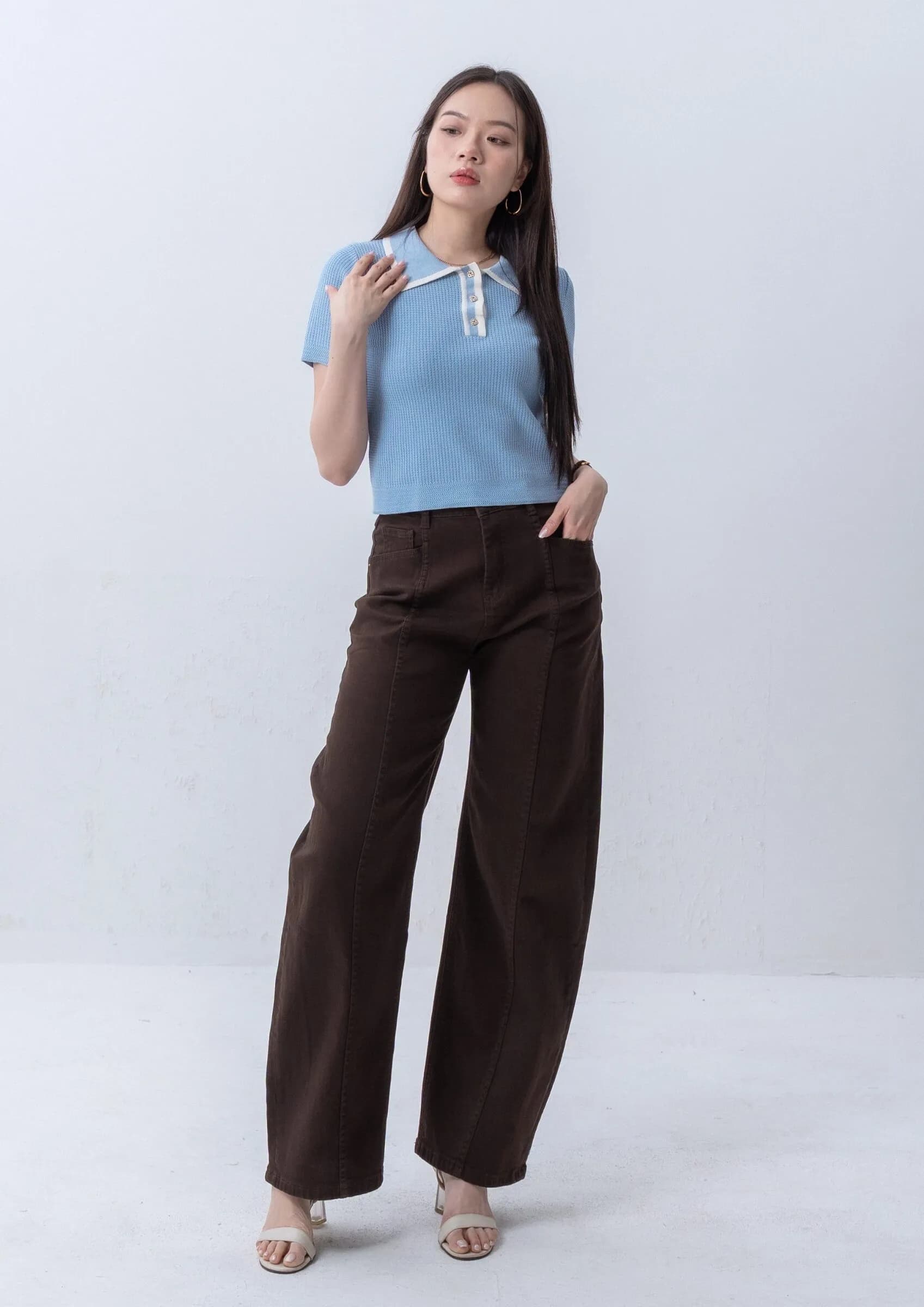 Quinn Ribbed Knit Top ZBP5198