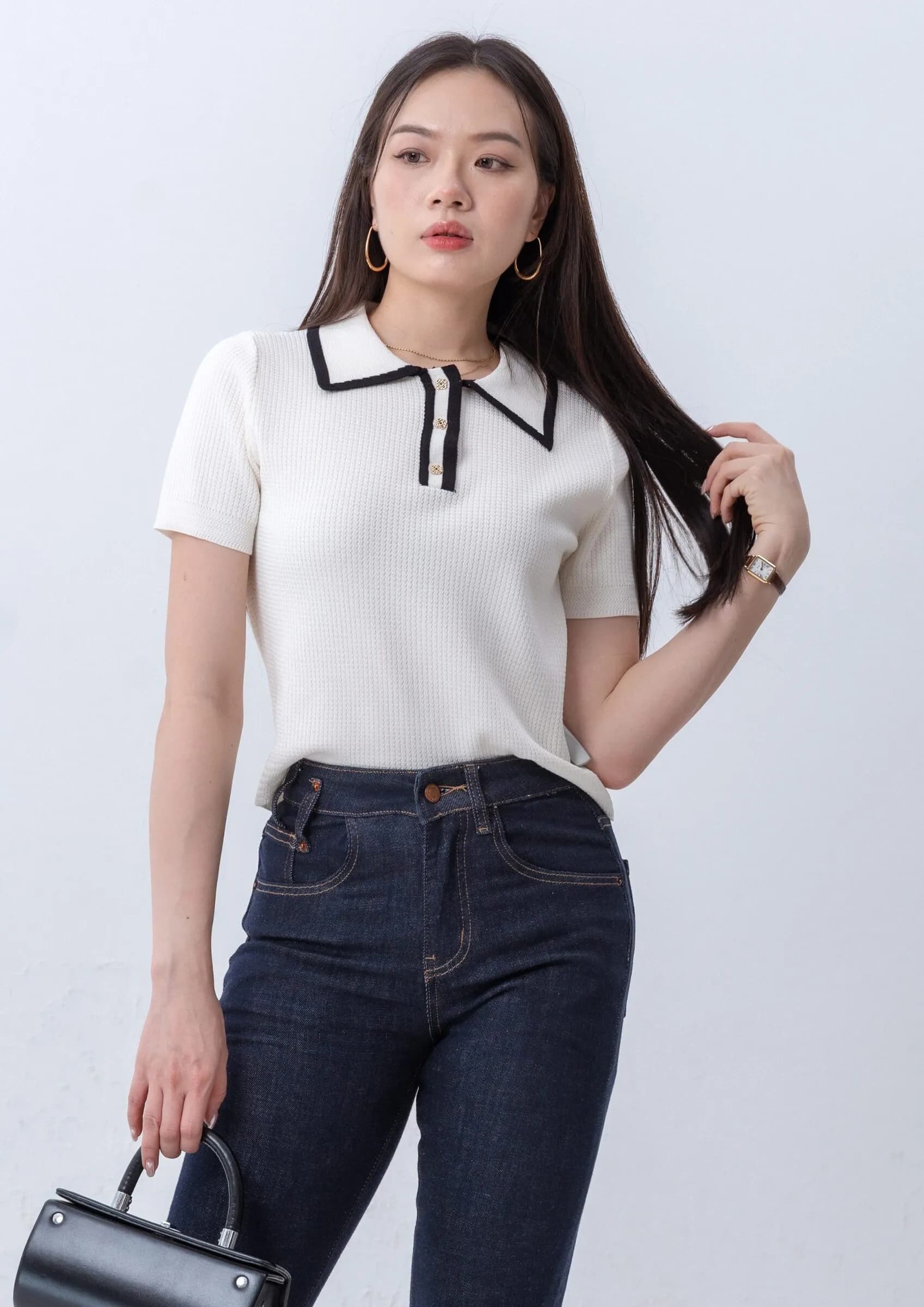 Quinn Ribbed Knit Top ZBP5198