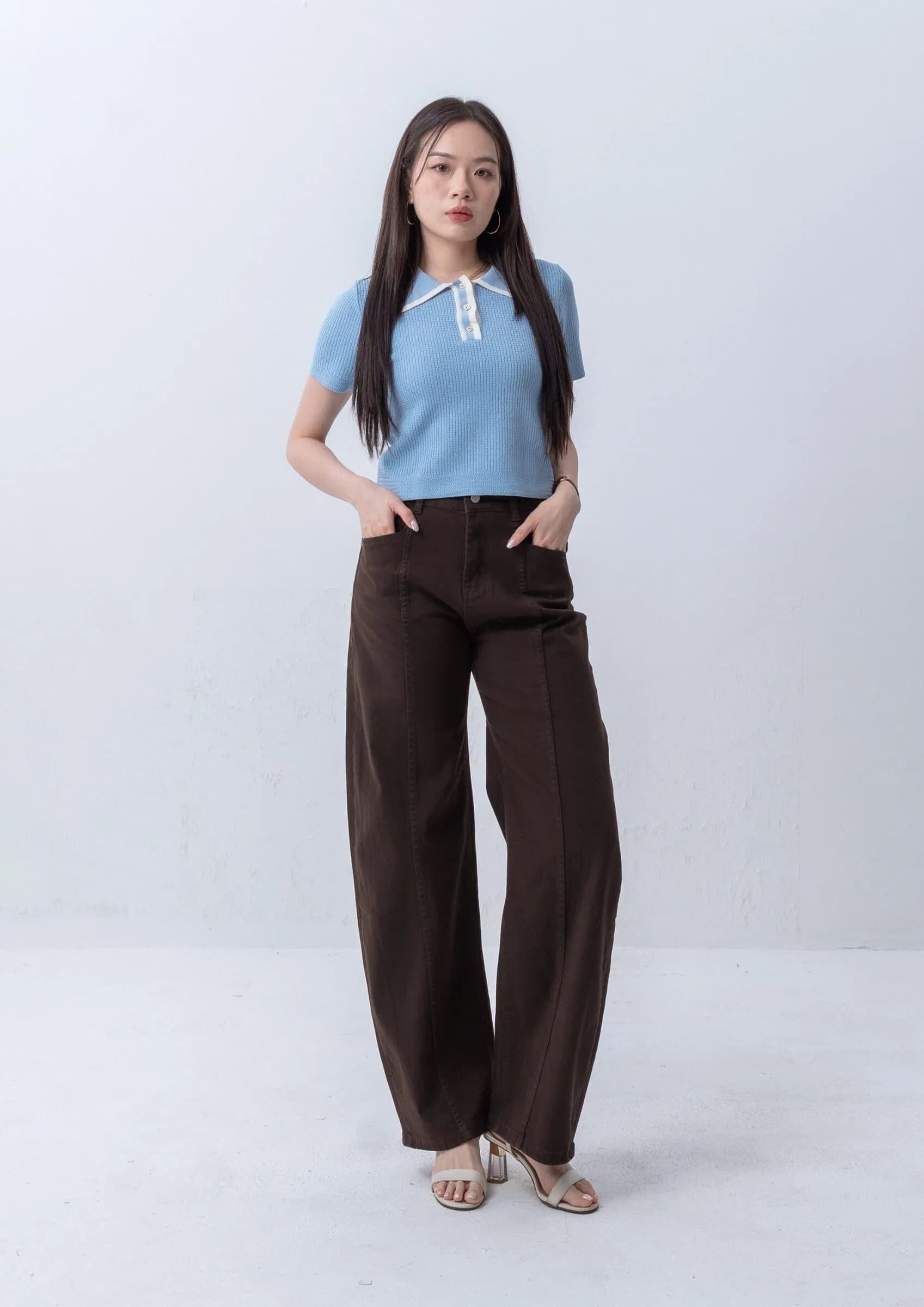 Quinn Ribbed Knit Top ZBP5198