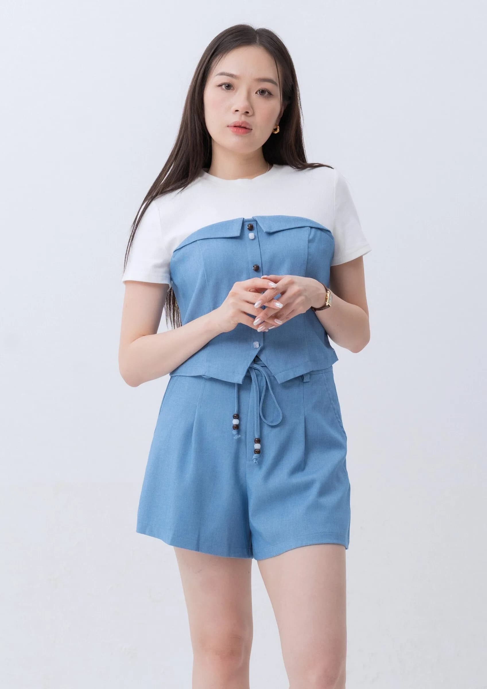 Layered-Look Two-Piece Set ZBL5066