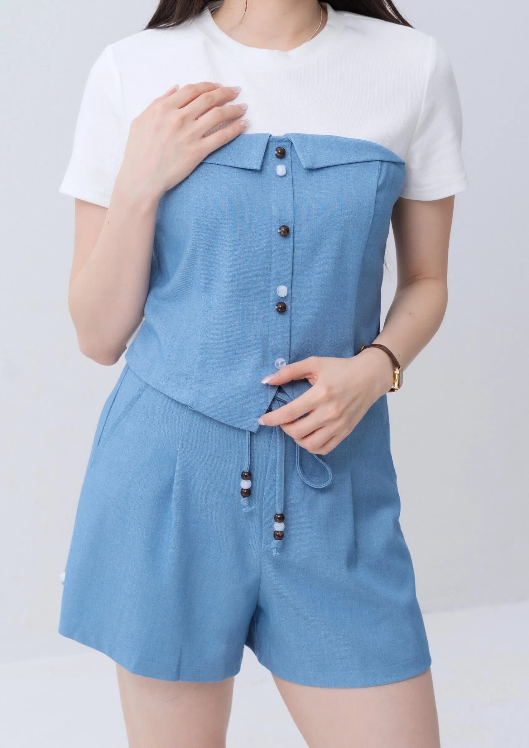 Layered-Look Two-Piece Set ZBL5066