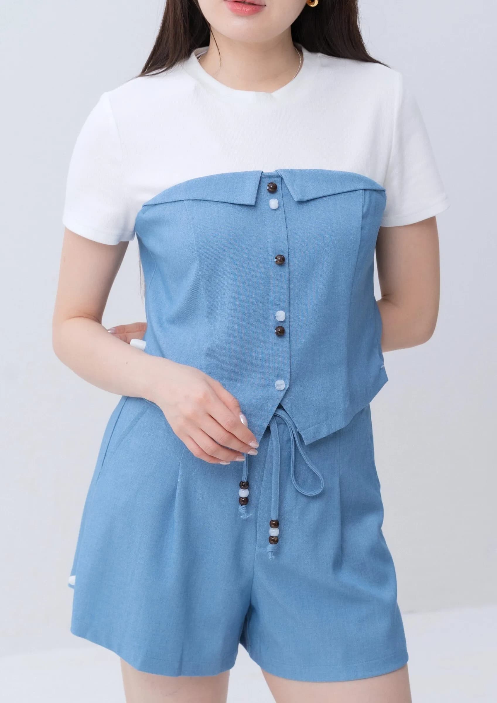 Layered-Look Two-Piece Set ZBL5066