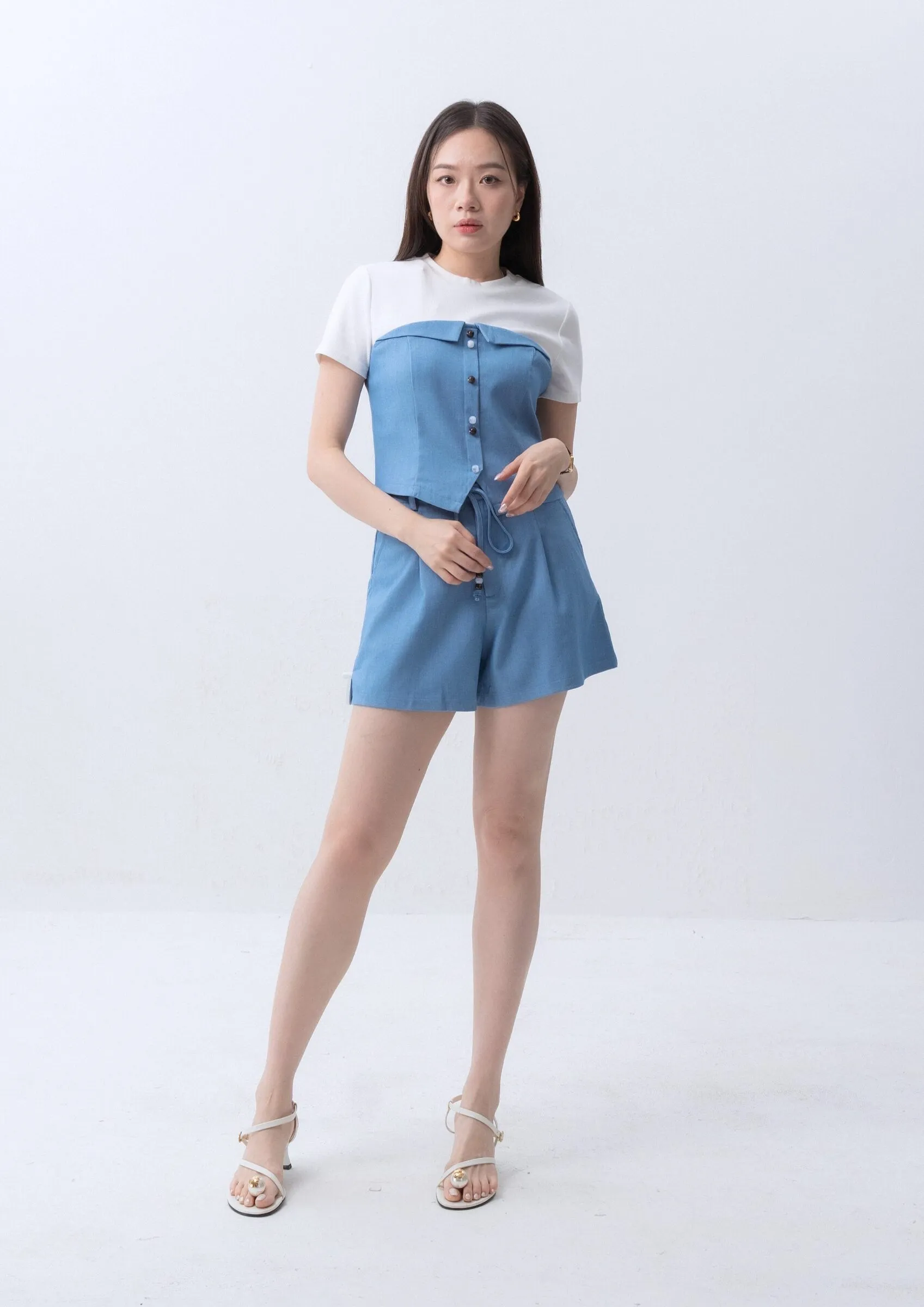 Layered-Look Two-Piece Set ZBL5066