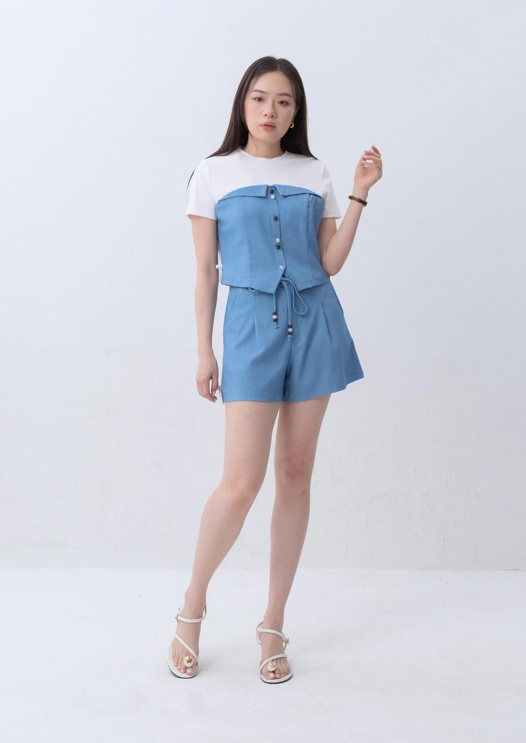 Layered-Look Two-Piece Set ZBL5066