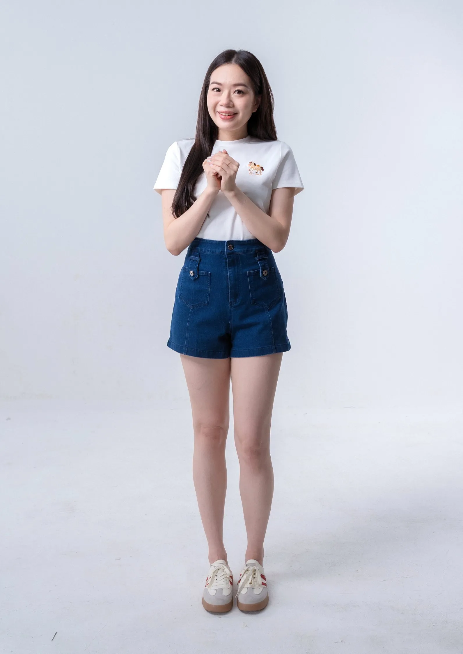 马上有钱Tee - WHITE ZBP5264