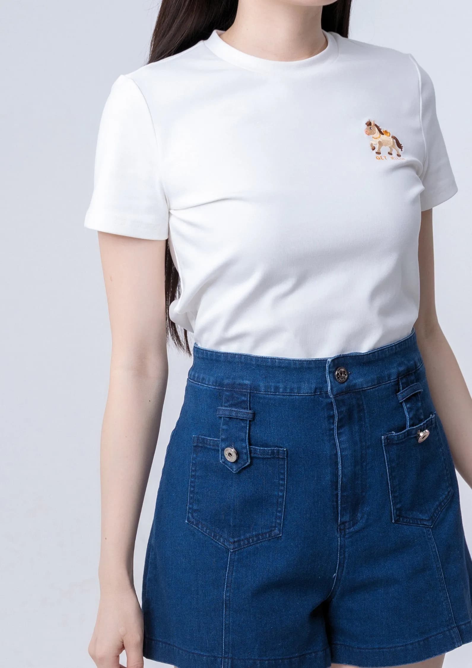 马上有钱Tee - WHITE ZBP5264