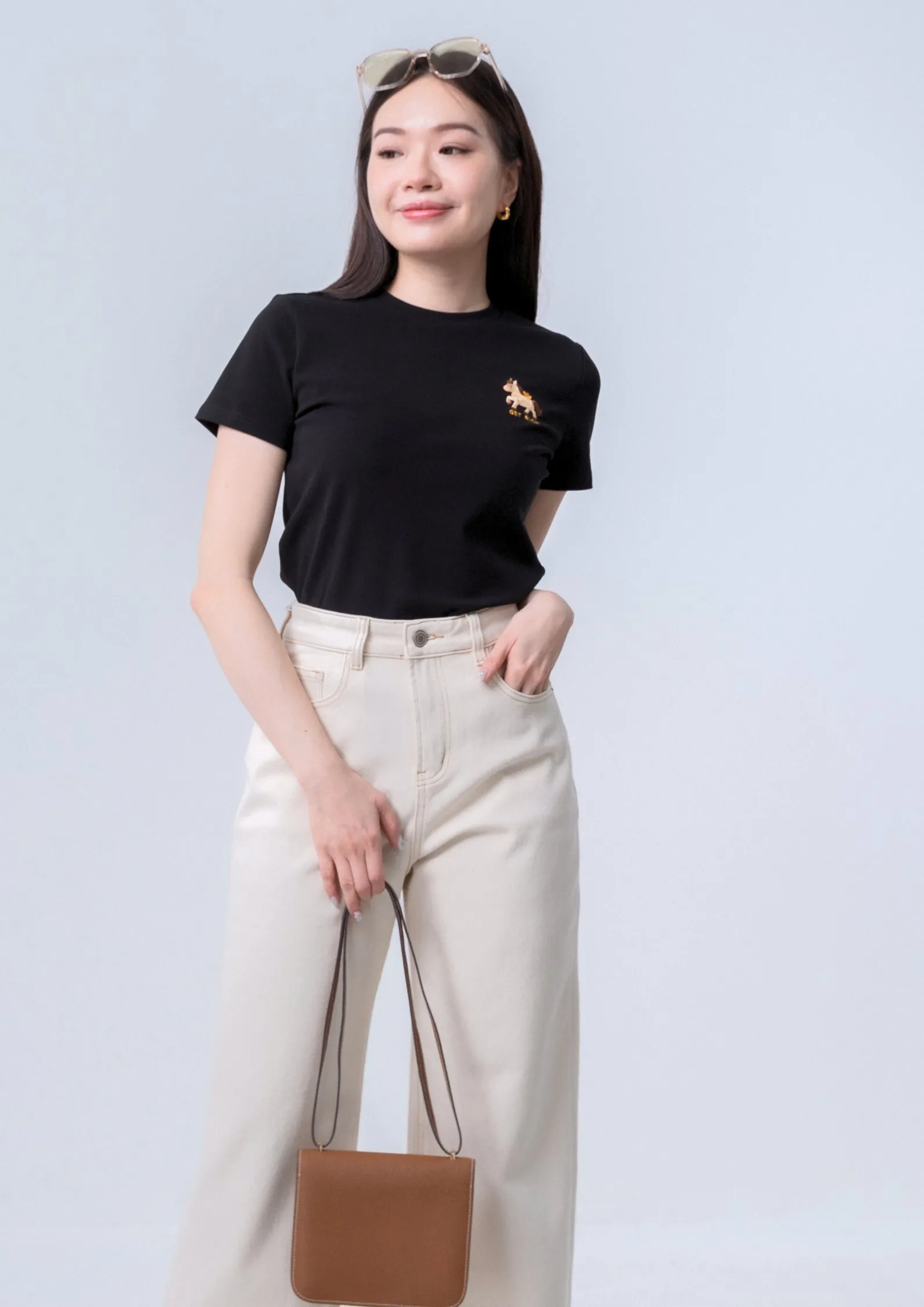 马上有钱Tee - BLACK ZBP5264