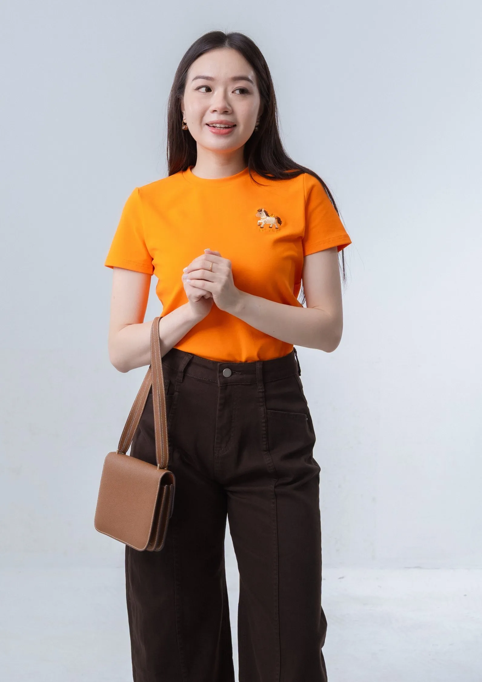 马上有钱Tee - ORANGE ZBP5264