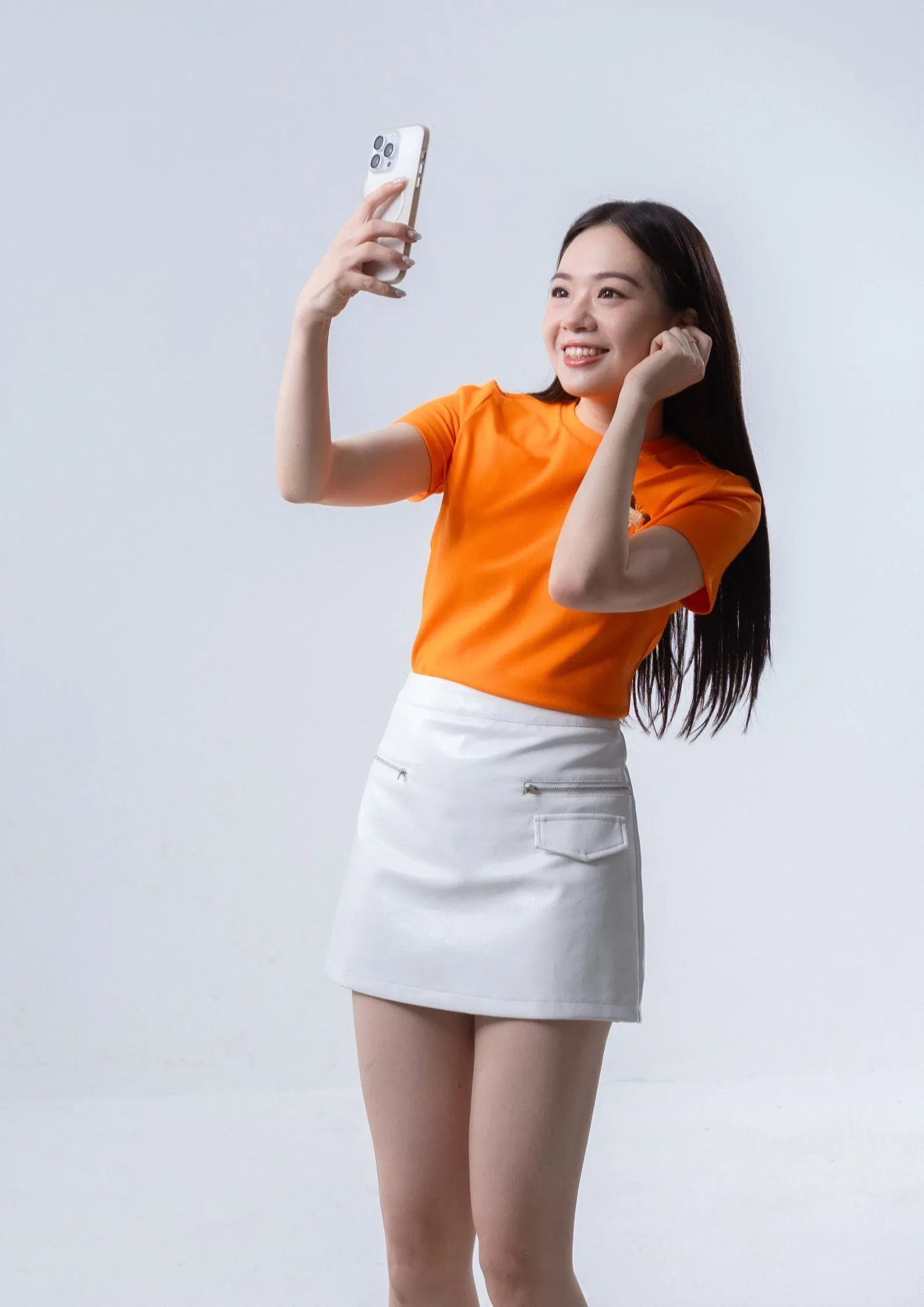 马上有钱Tee - ORANGE ZBP5264