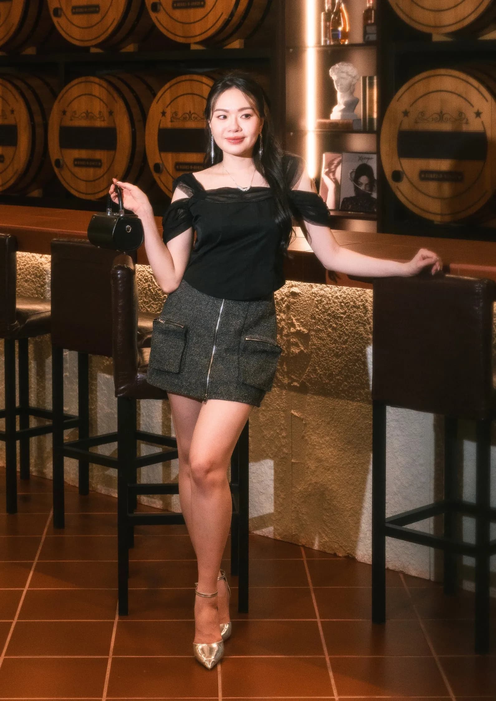 Mesh Sleeve Top ZBP5237