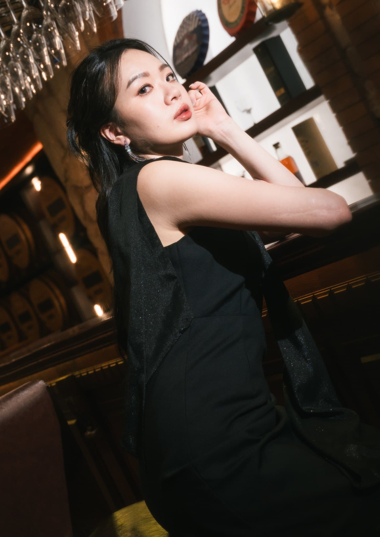 Drape Tie Dress ZBL5075