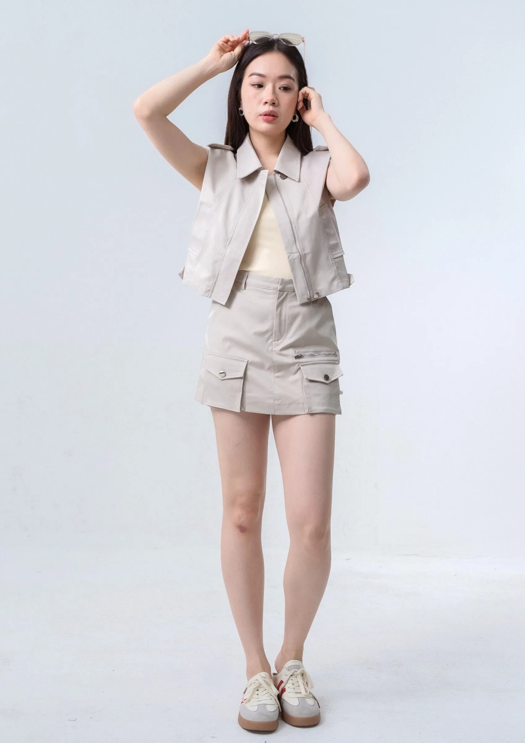 Pocket Mini Skirt ZSK5069