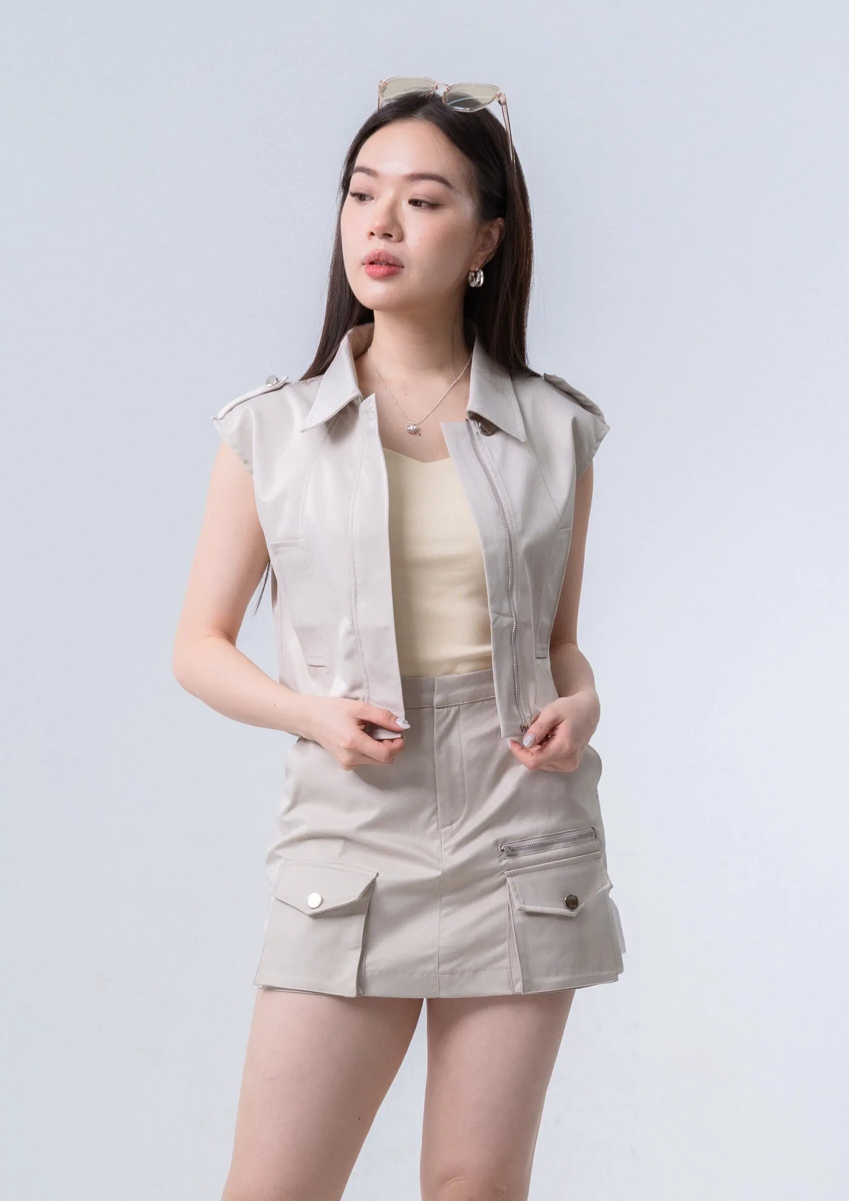Pocket Mini Skirt ZSK5069