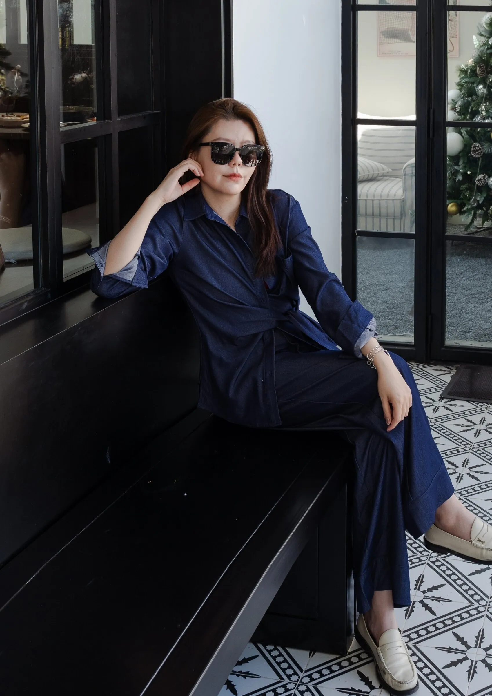 Lauren Chic Shirt & Pants Set ZBP5269 ZLP5048