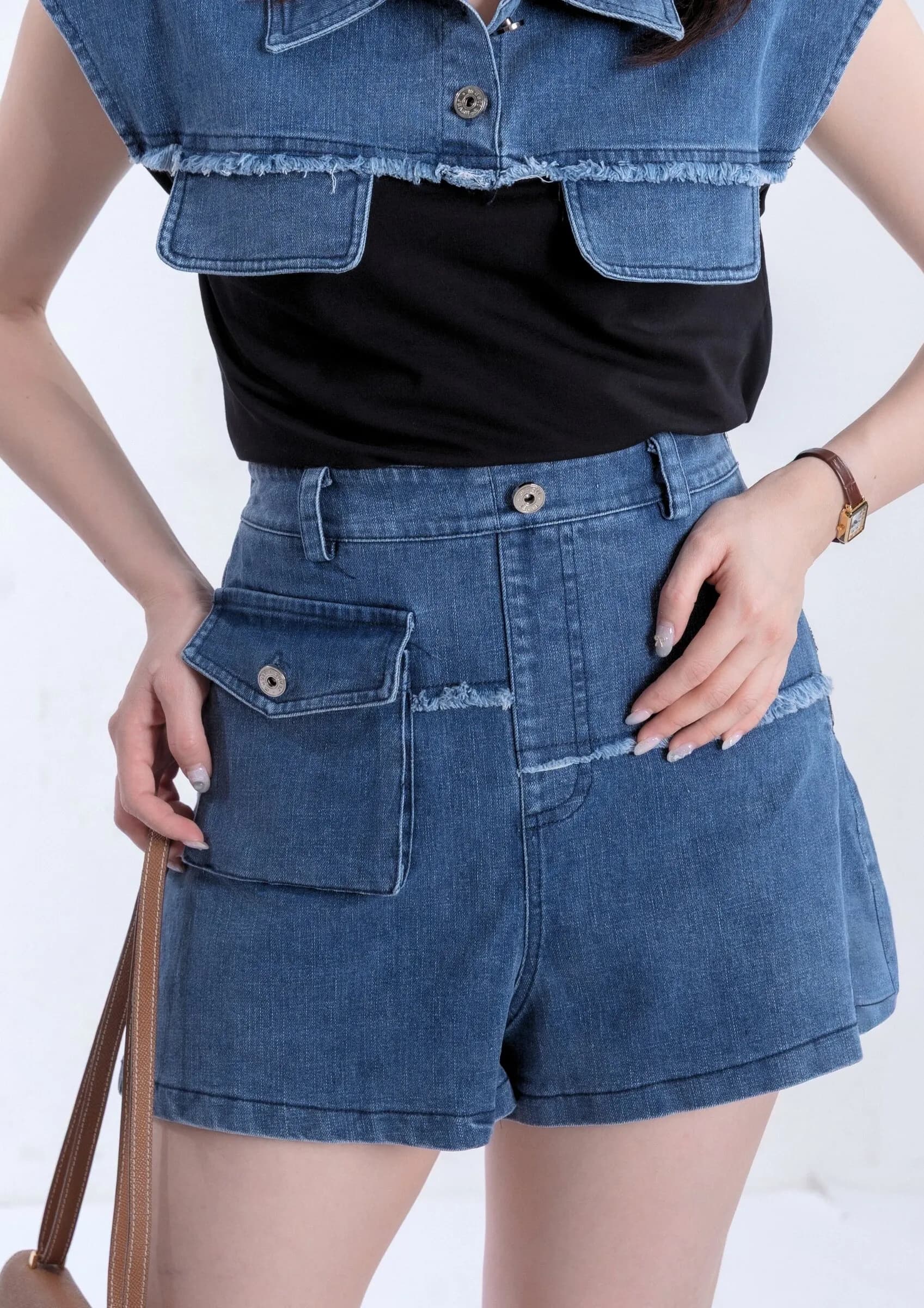 Eleanor Denim Shorts ZJS5010