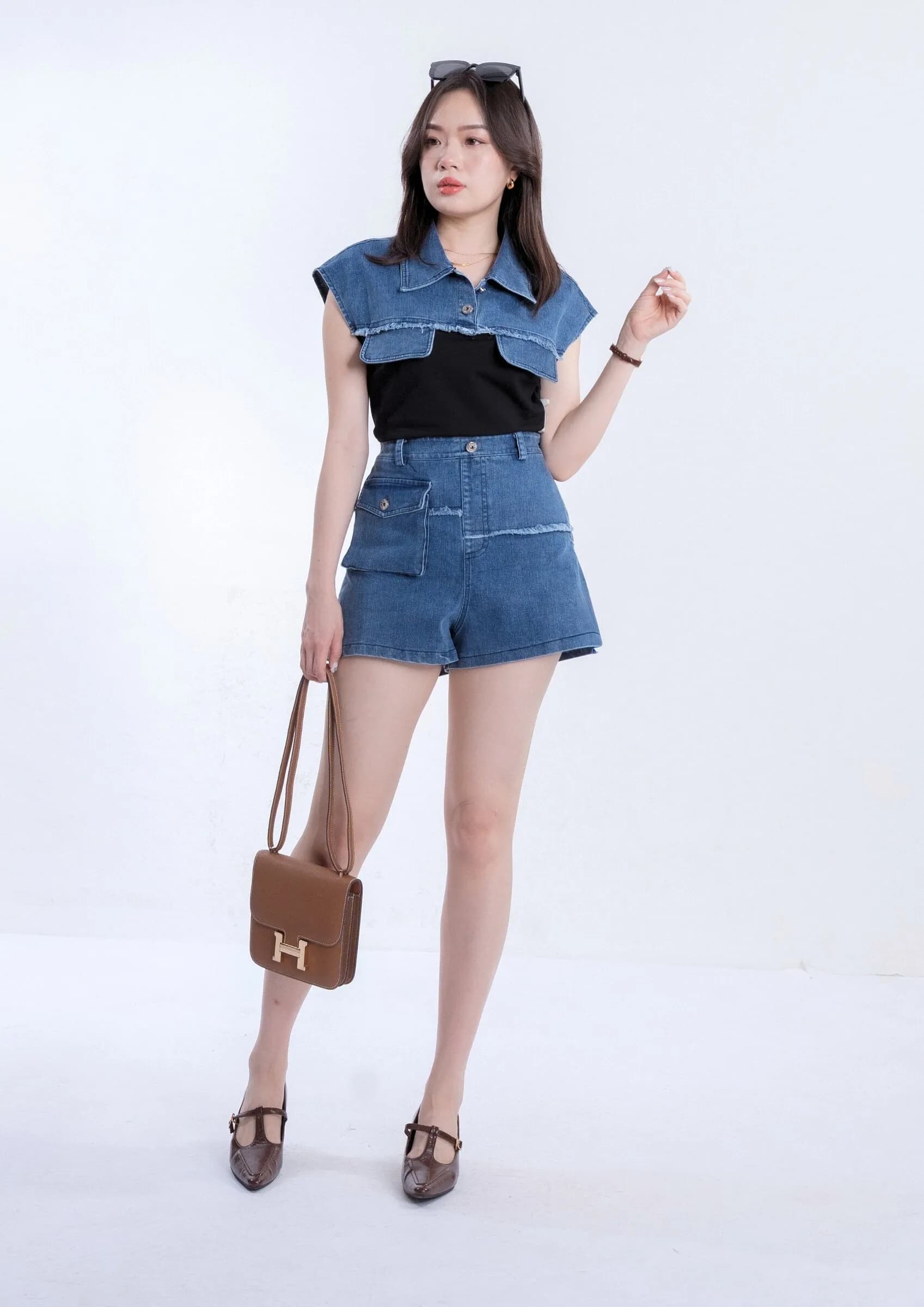 Eleanor Denim Shorts ZJS5010