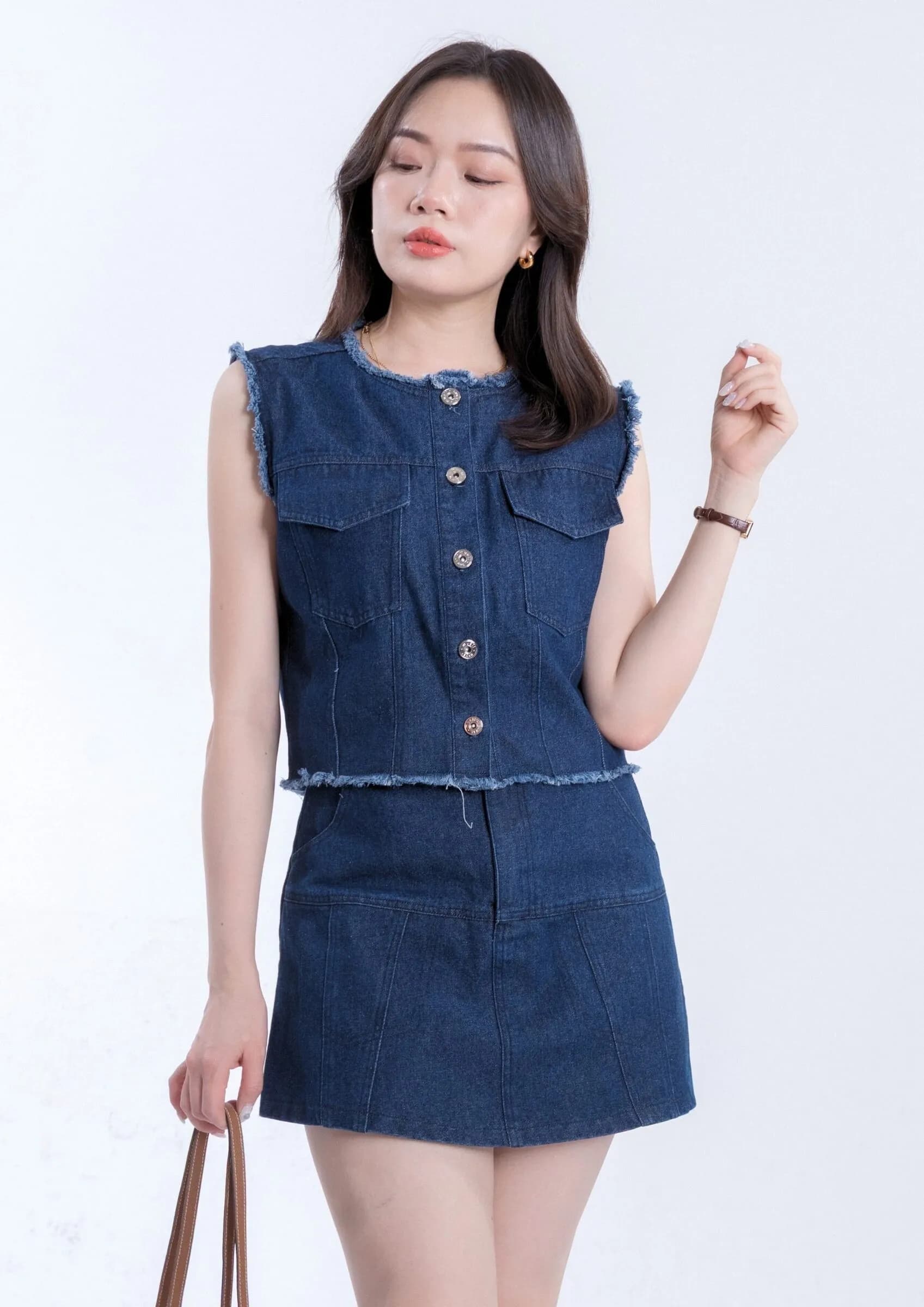 Isadora Denim Vest ZBP5268