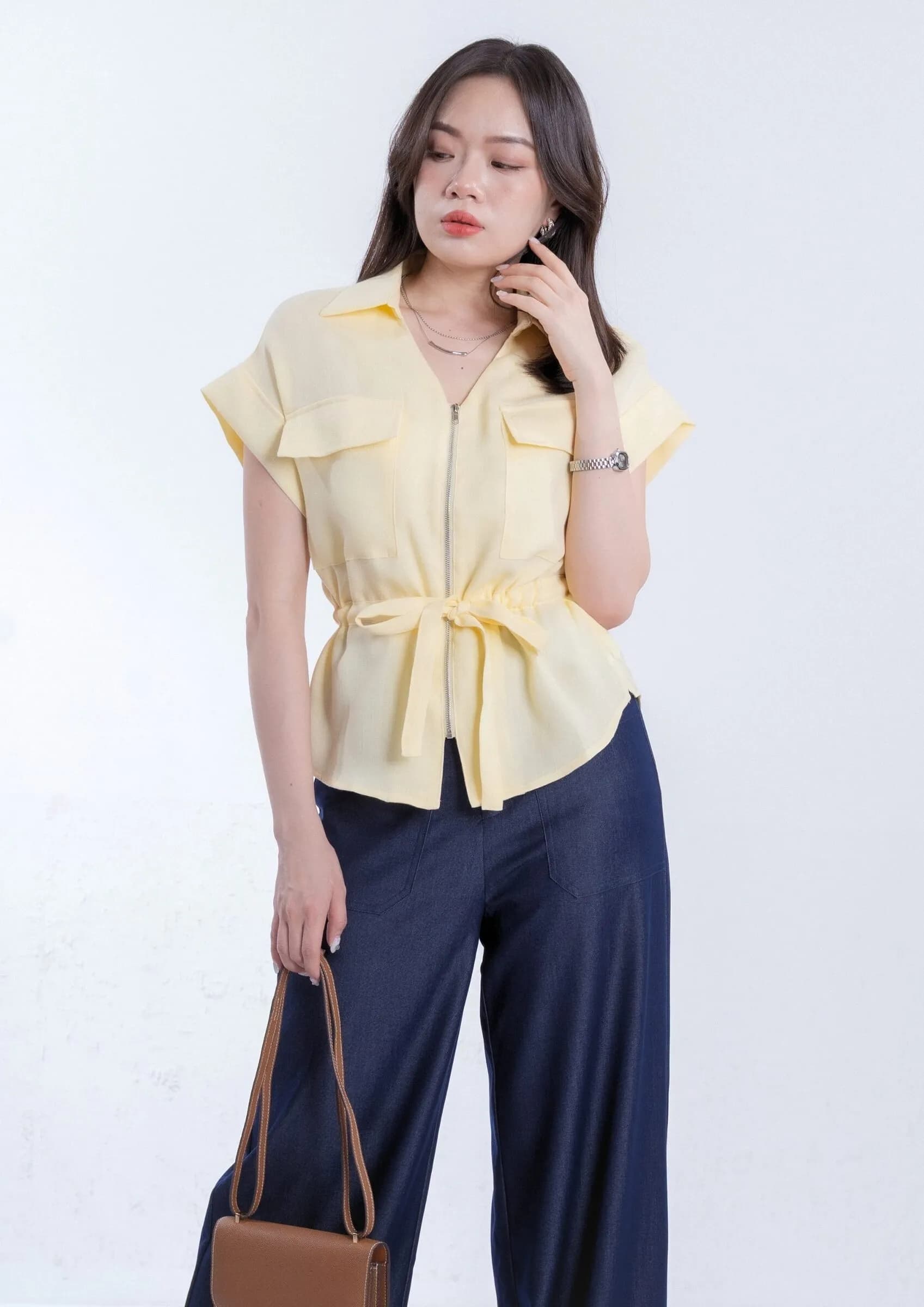 Tanith Urban Belted Shirt ZBP5109
