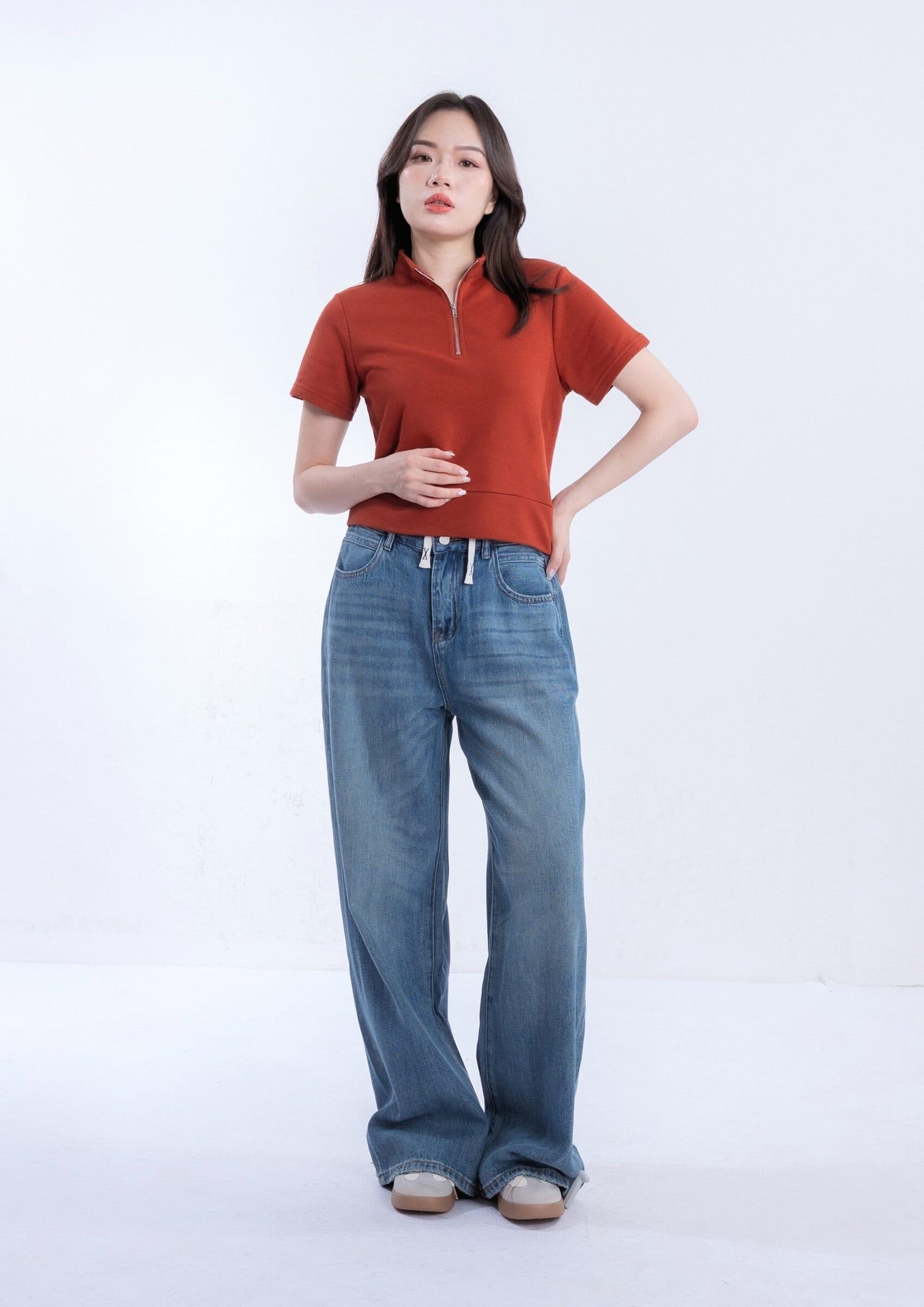 Casual Short Sleeve Sweat Set ZBL5082