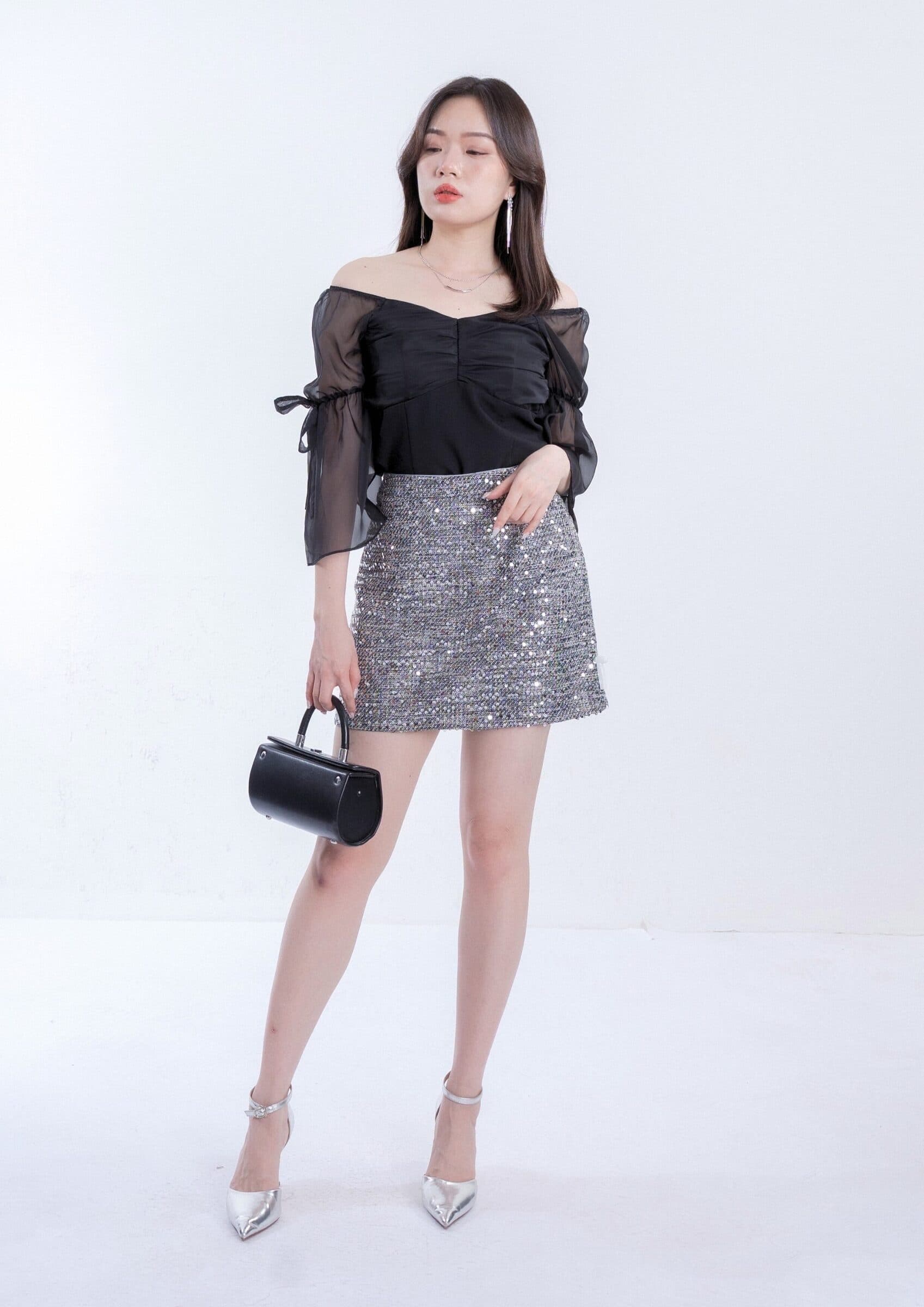 Sequin Skirt ZSK5070