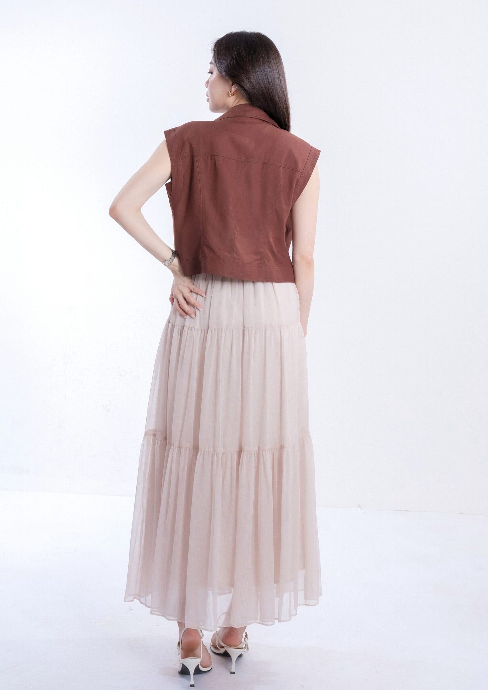Zinnia Ethereal Organza Skirt ZSK5023