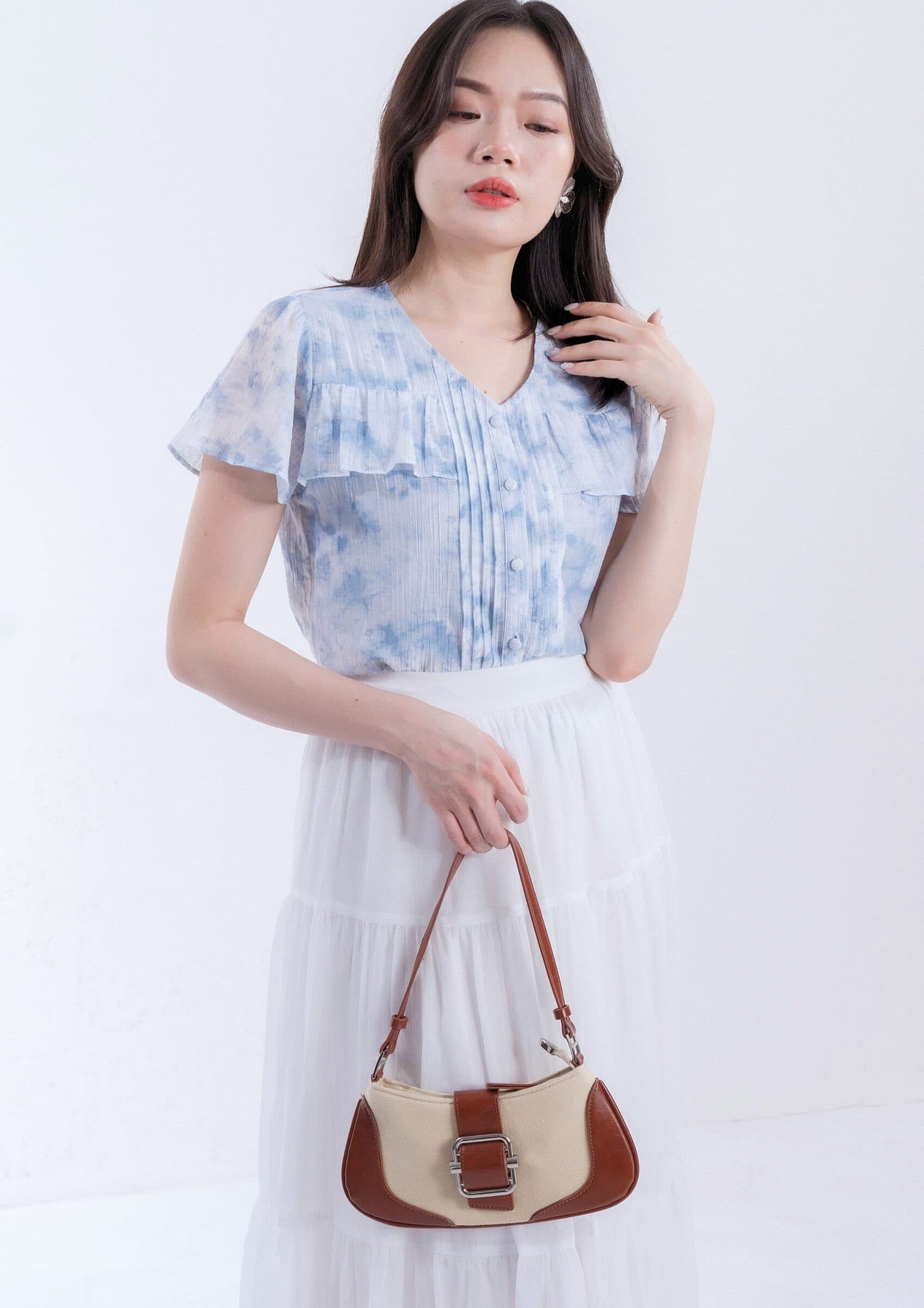 Zinnia Ethereal Organza Skirt ZSK5023