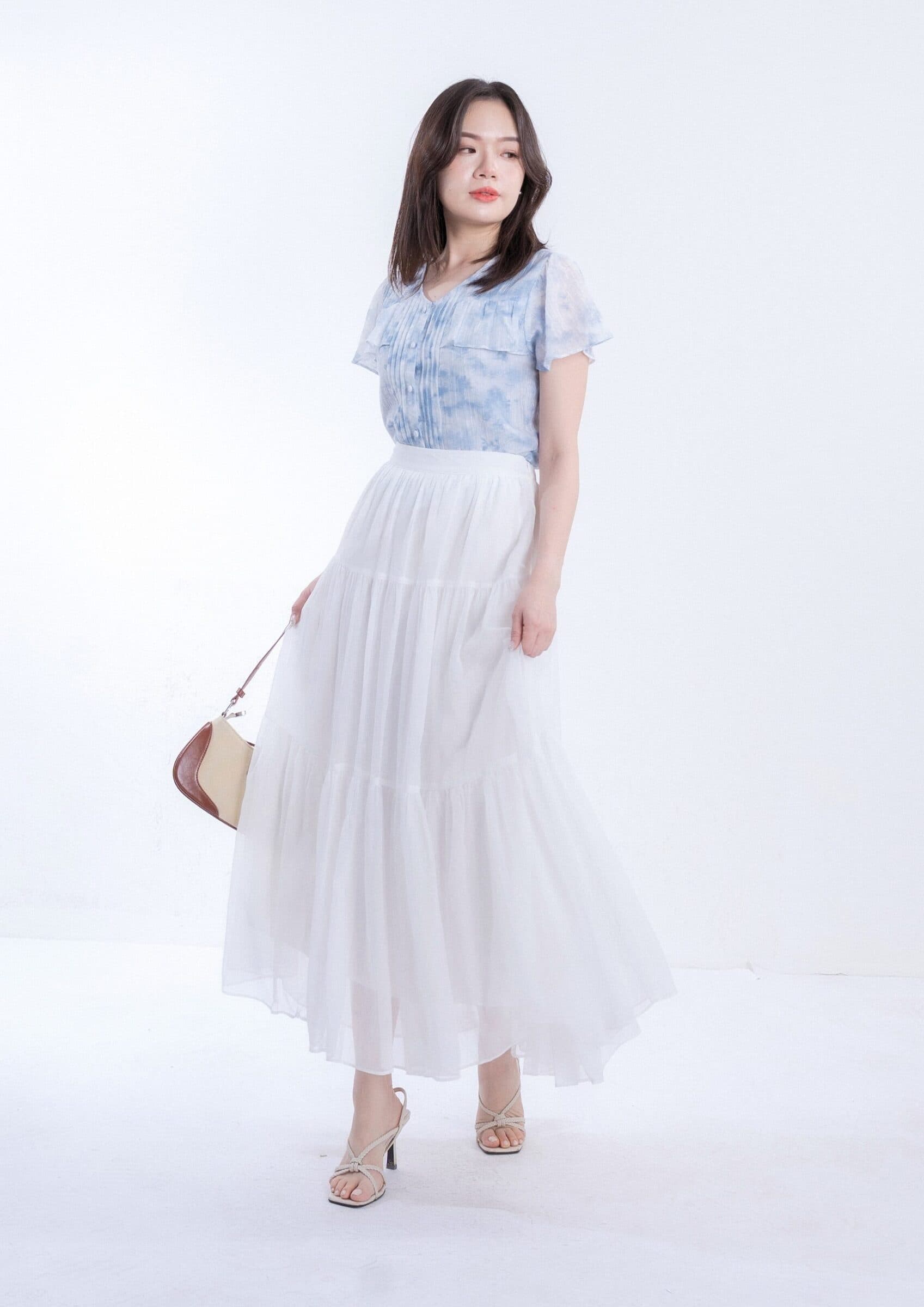 Zinnia Ethereal Organza Skirt ZSK5023