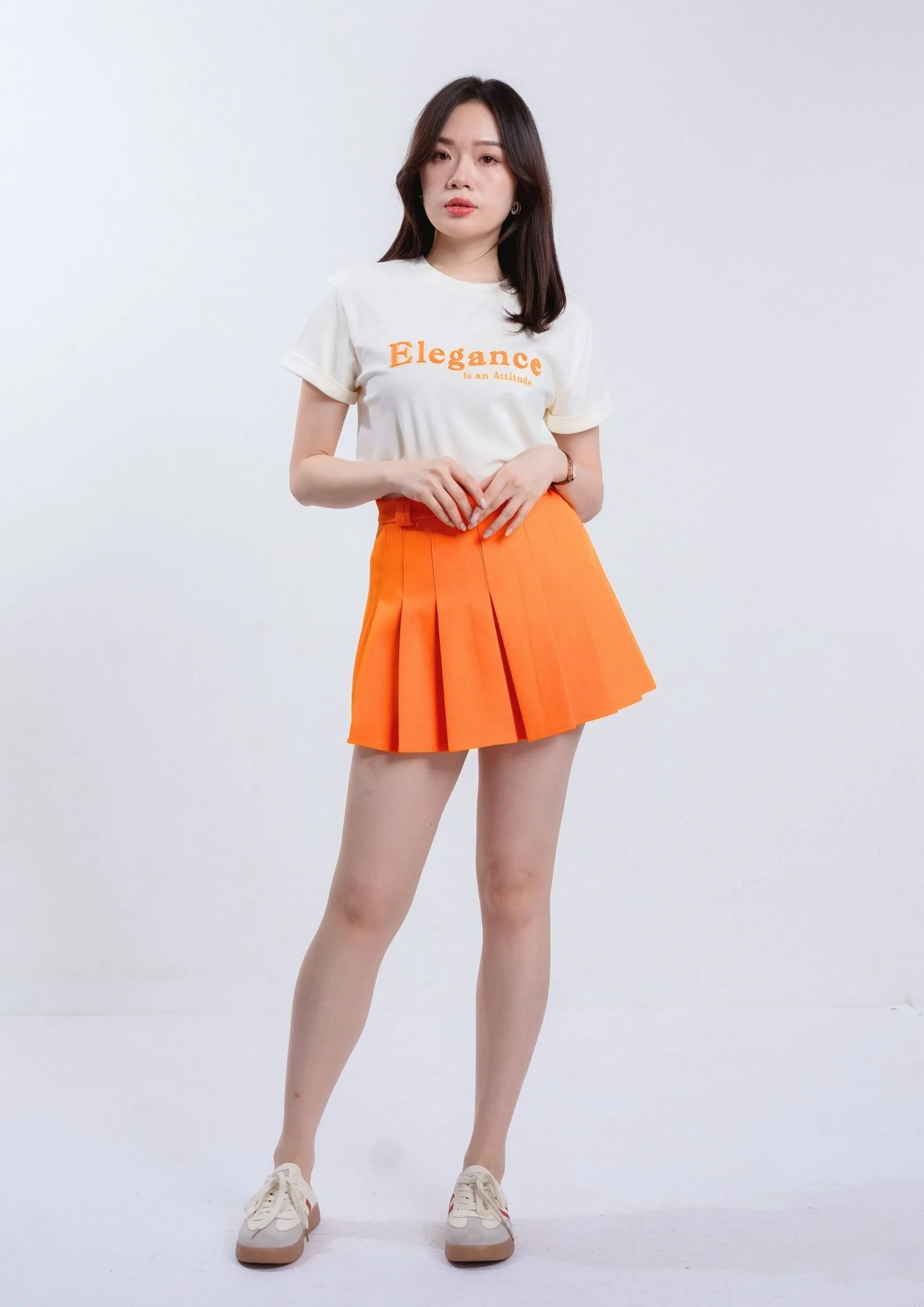 Callidora Pleated Mini Skirt ZSK5044