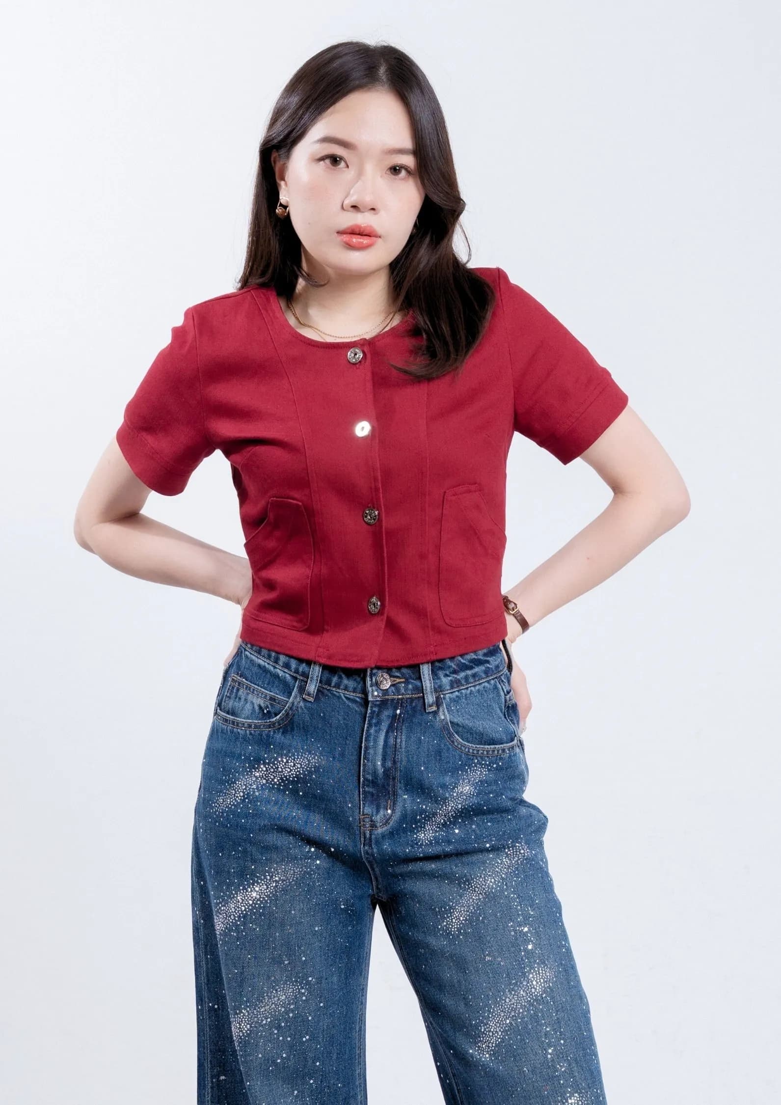 Button-Up Top ZBP5267