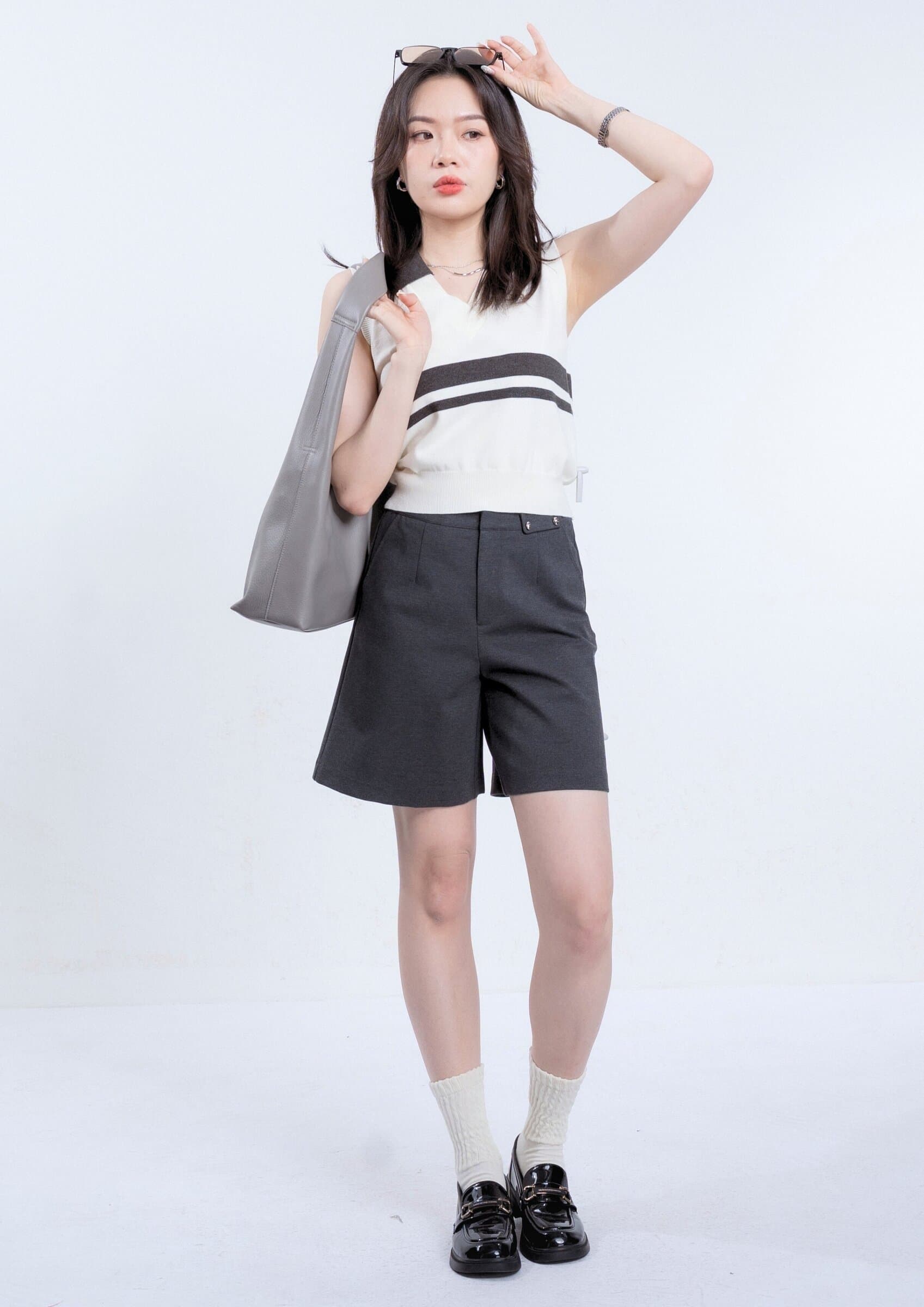 V-Neck Knit Sweater ZBP6044
