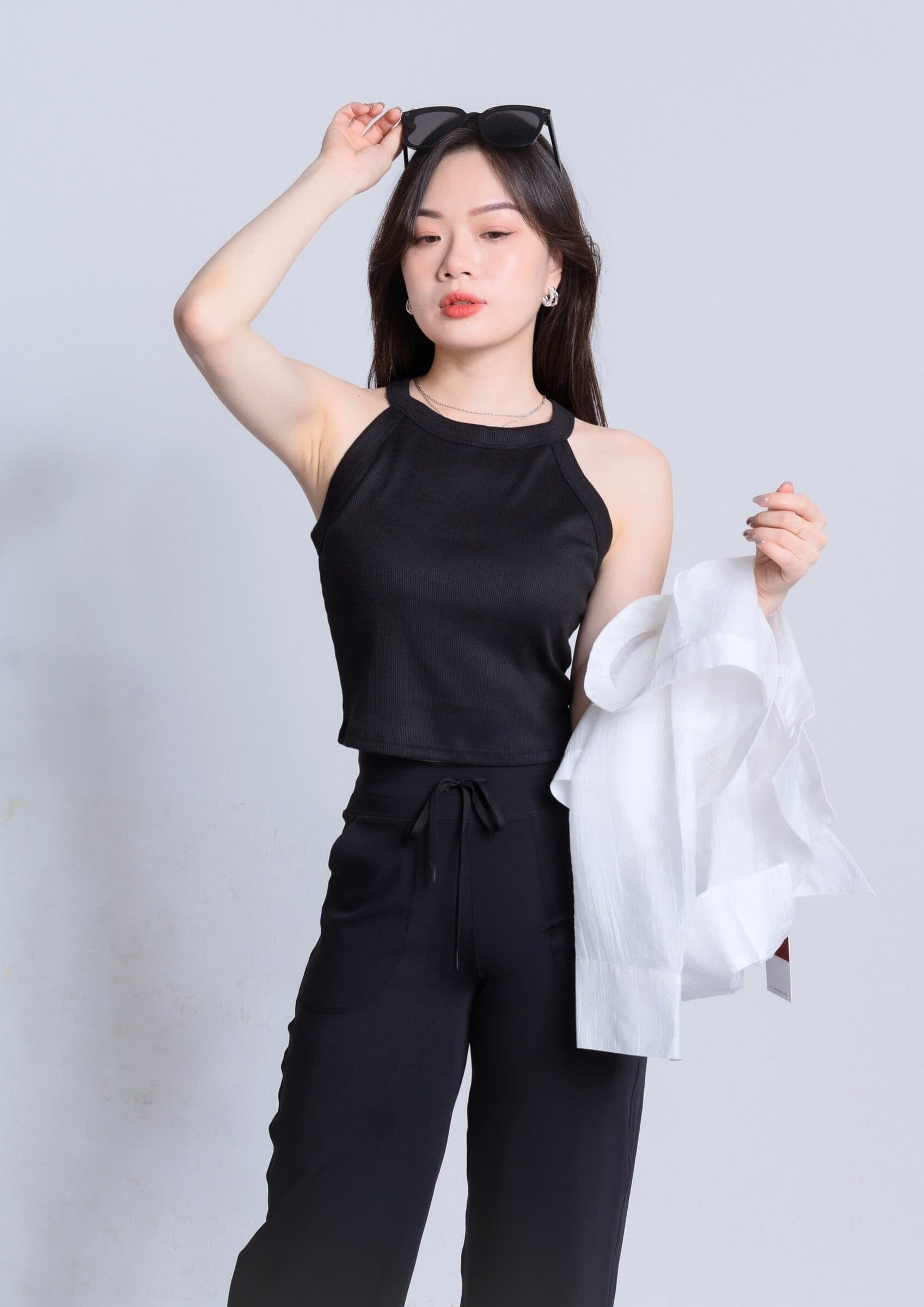Halter Knit Tank ZNT6004