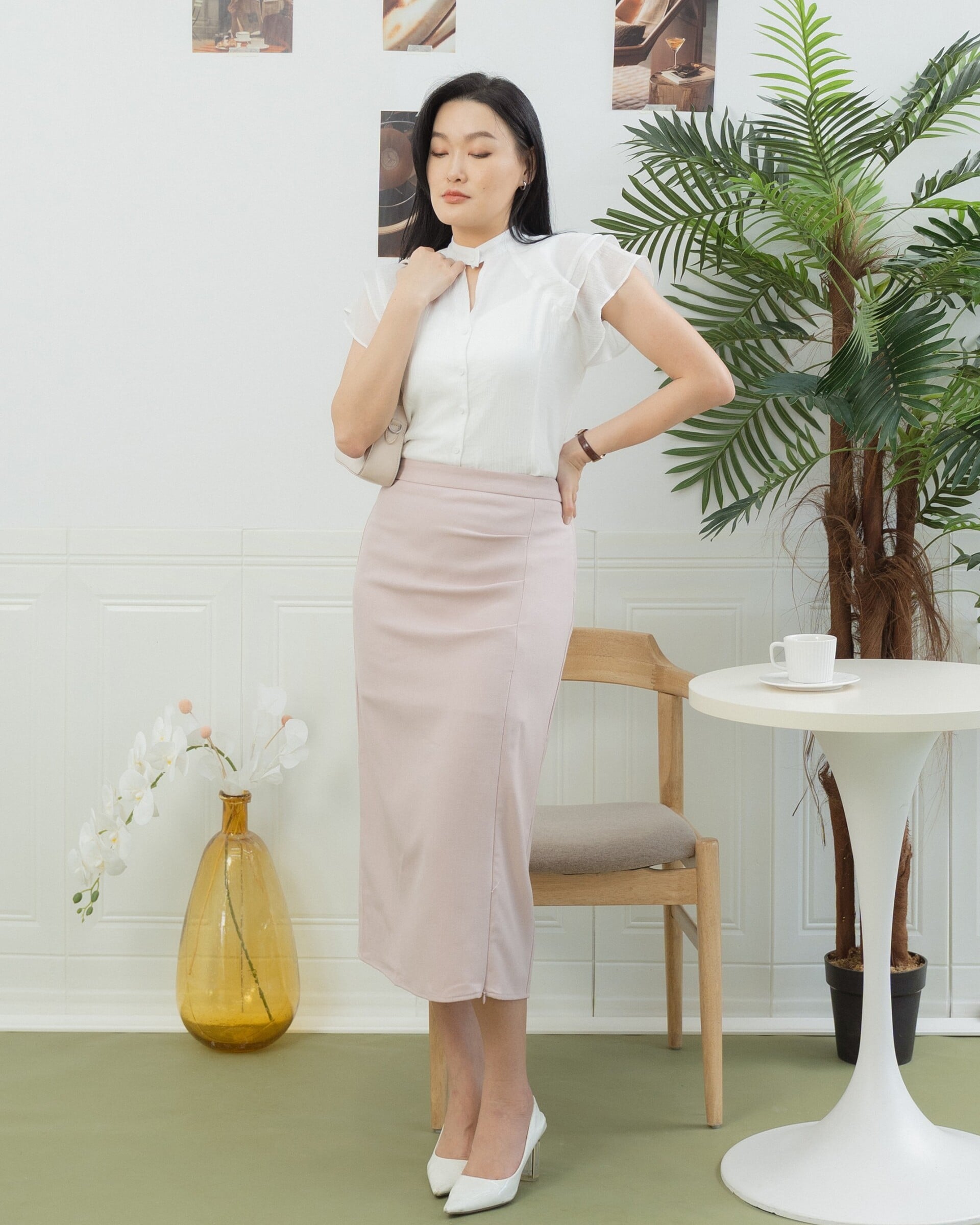 Paisley Midi Skirts ZSK5015 view 5