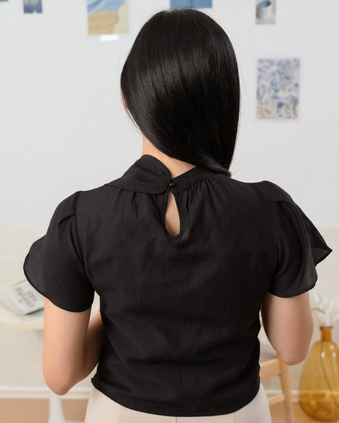 Jill Floating Neck Top ZBP5077 view 5