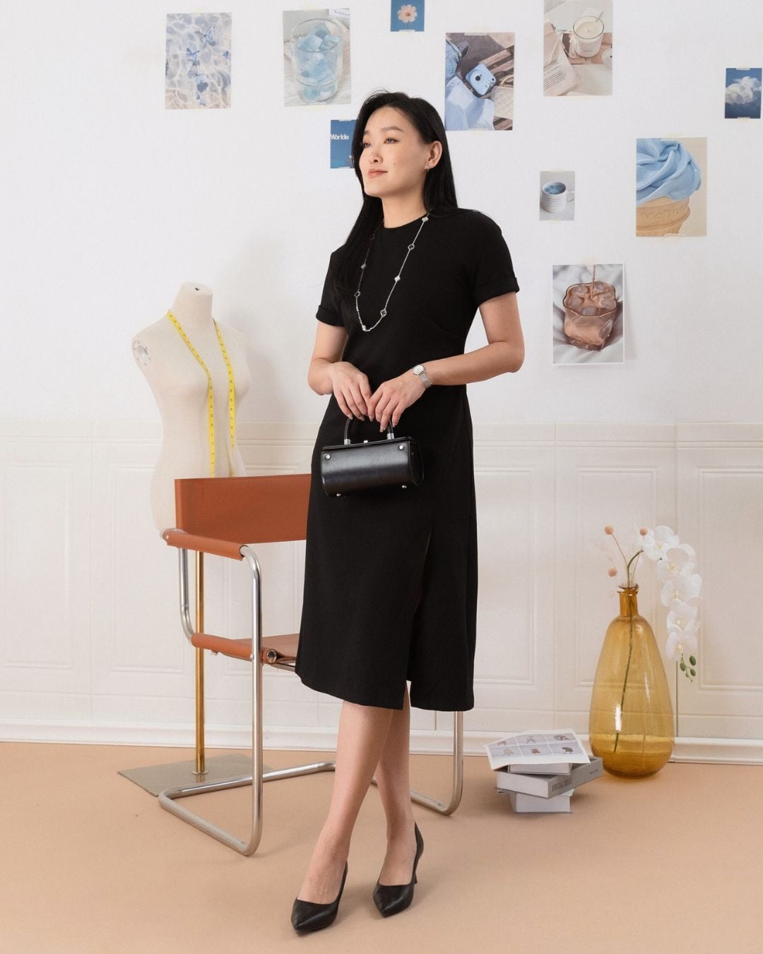 Clio Elegant Fitted Dress ZBL5016 view 3