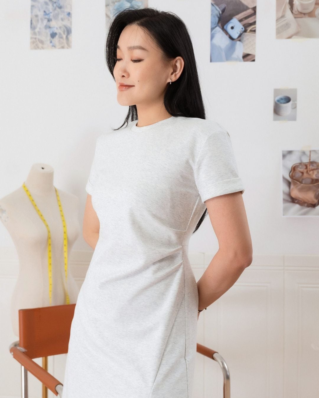 Clio Elegant Fitted Dress ZBL5016 view 7