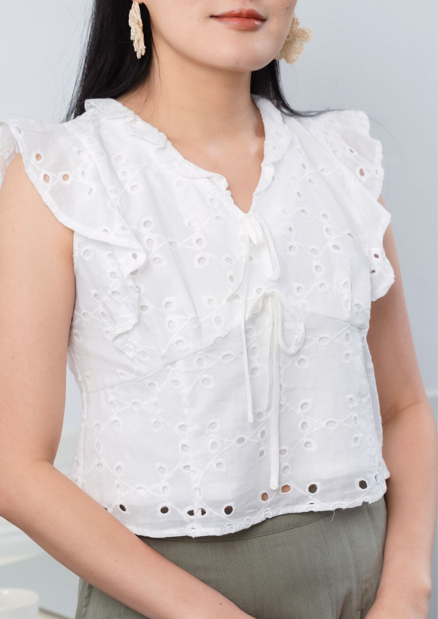Elodie Bloom Sleeve Blouse ZBP5115 view 5