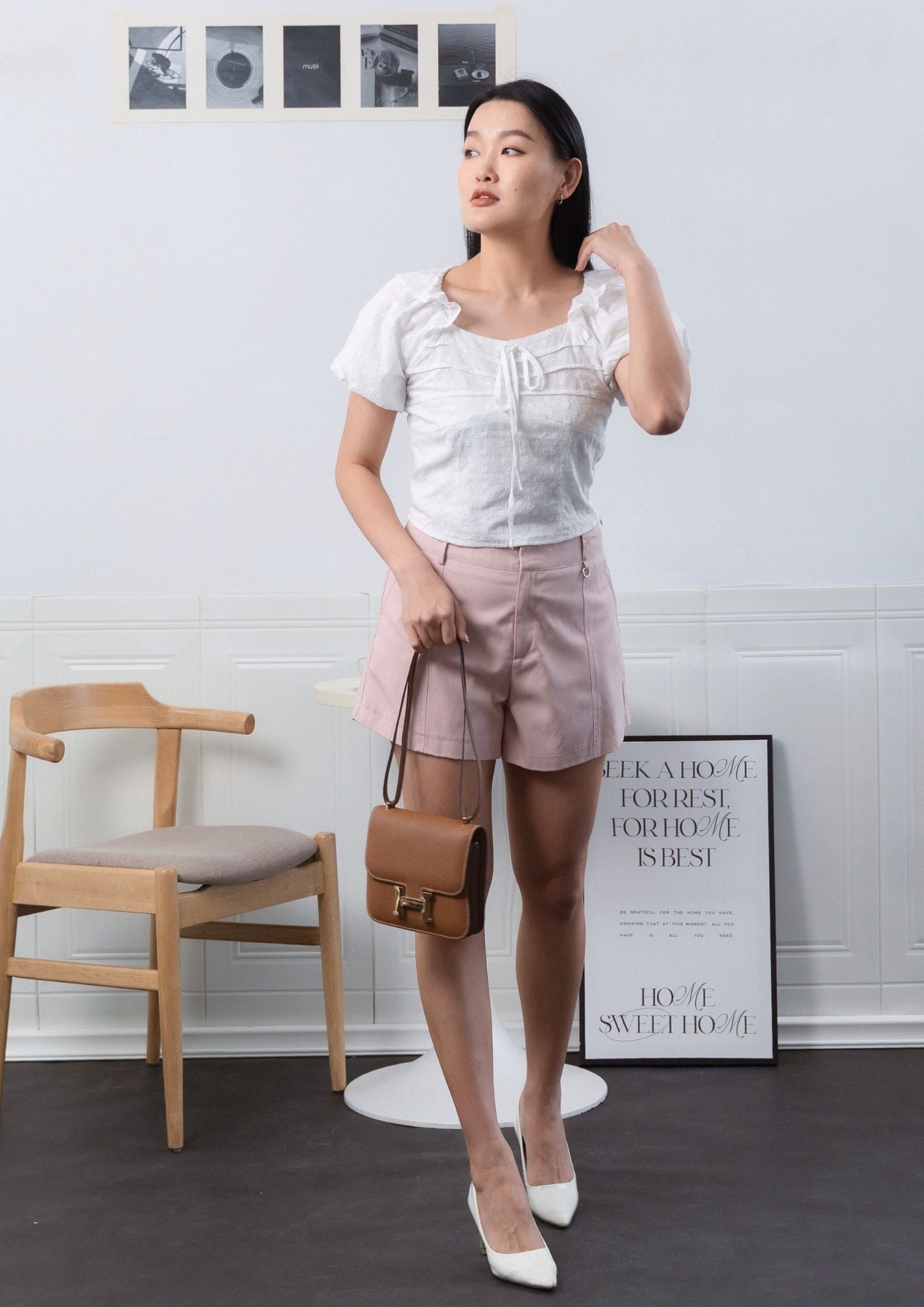 Elodie Puff Sleeve Blouse ZBP5124 view 2