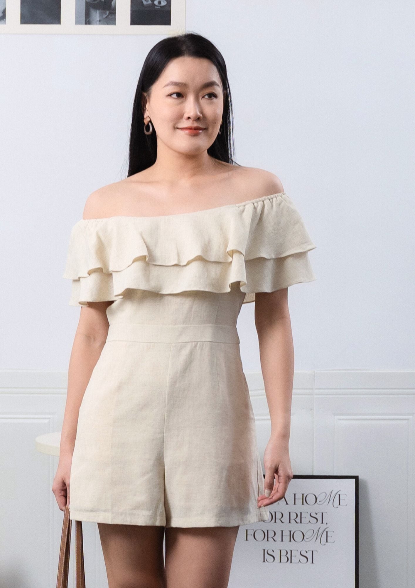 Sade Off-Shoulder Romper ZBL5010 view 9