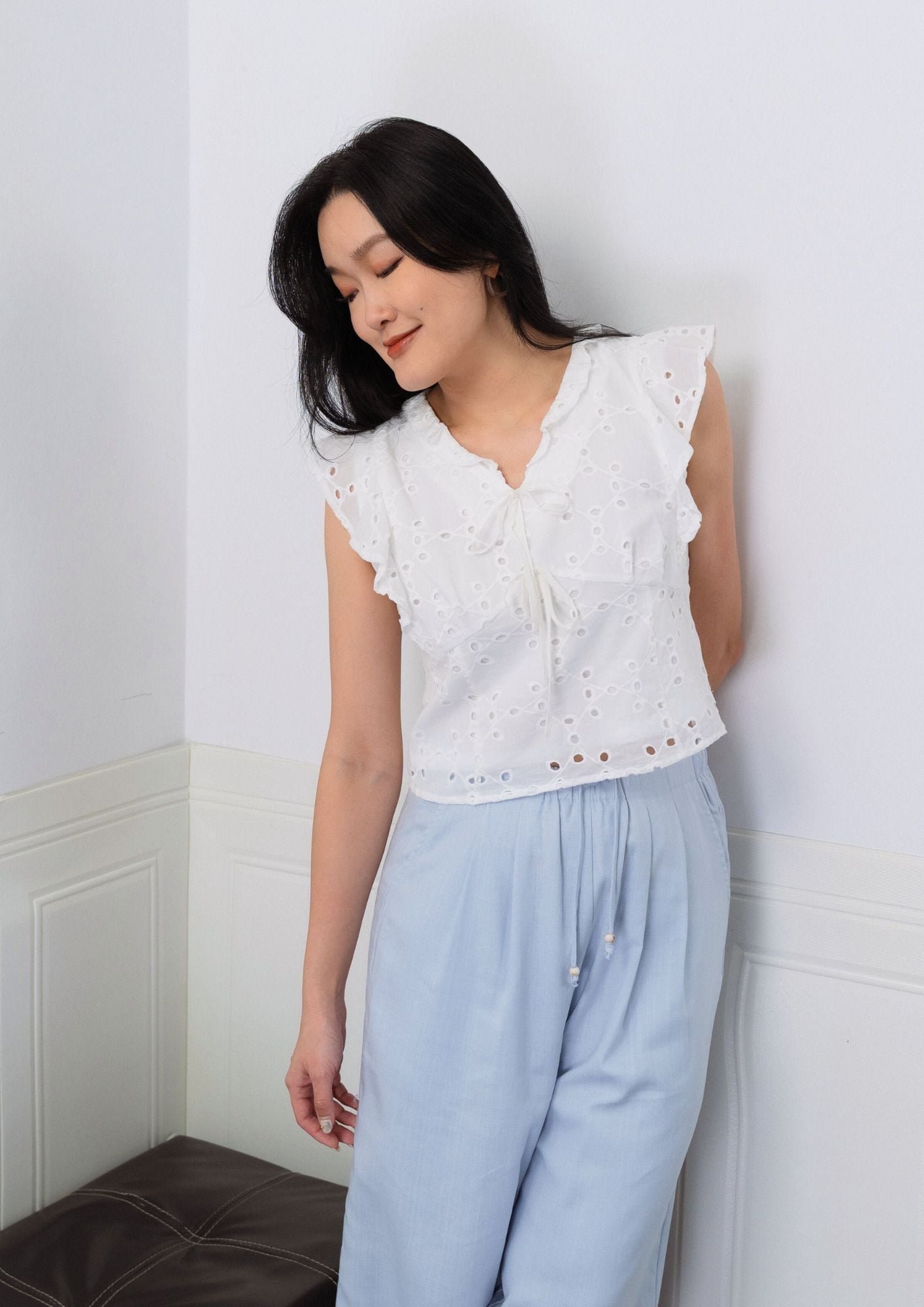 Elodie Bloom Sleeve Blouse ZBP5115 view 8