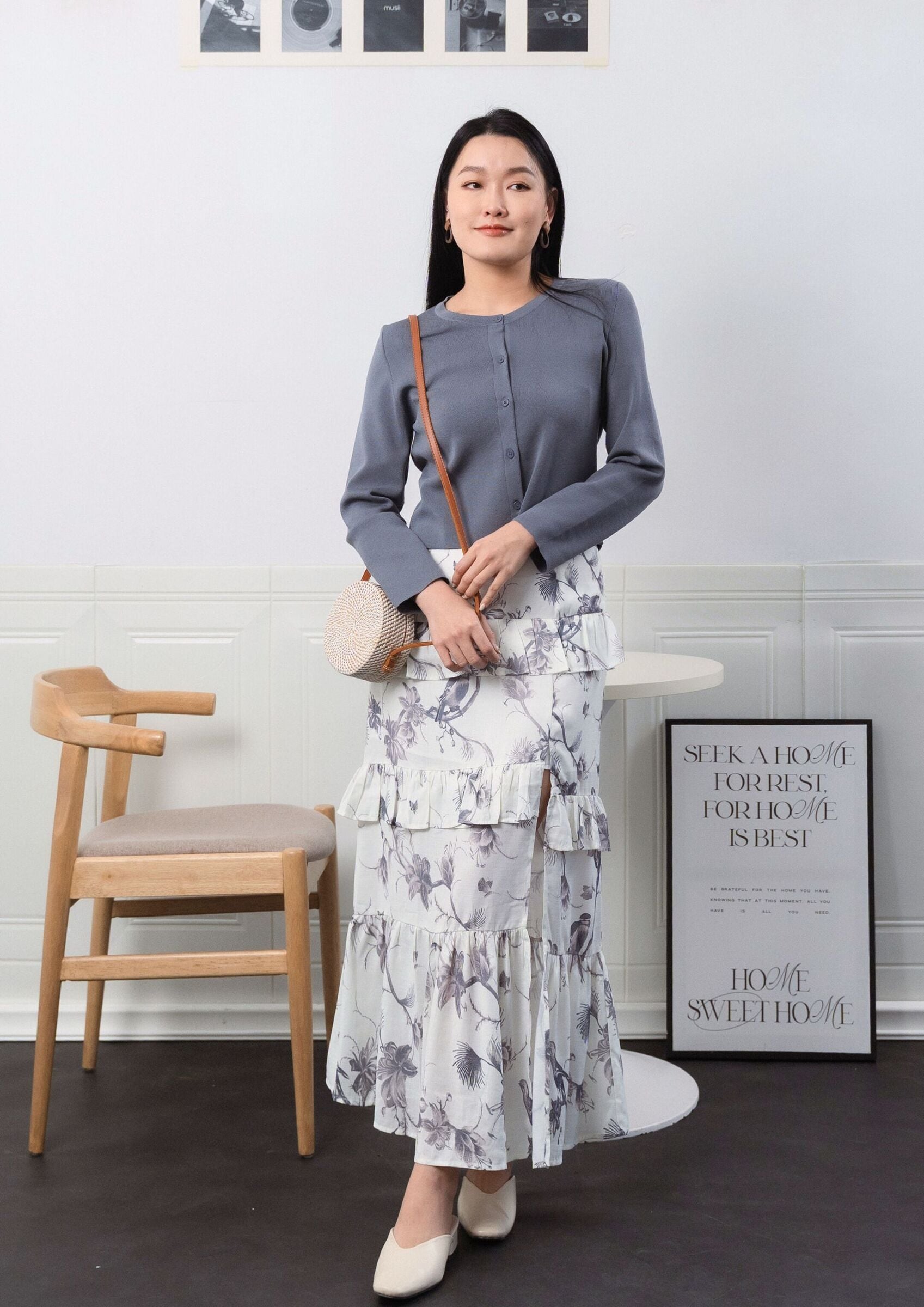 Milly Ruffle Skirt ZSK5030 view 6