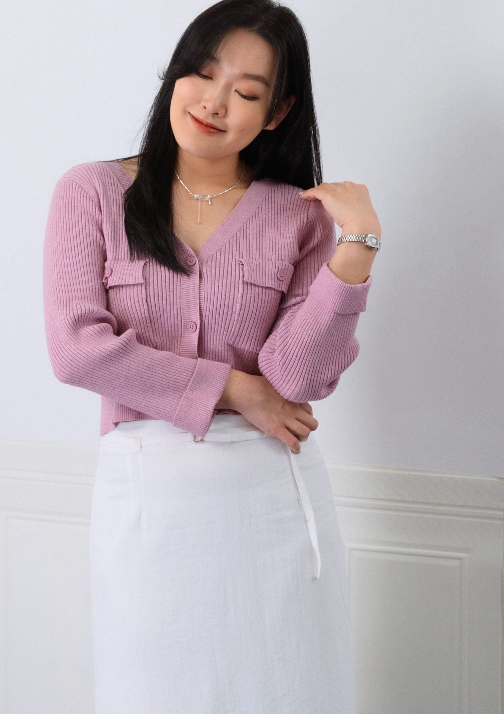 Elena Linen Skirts ZSK5027 view 6