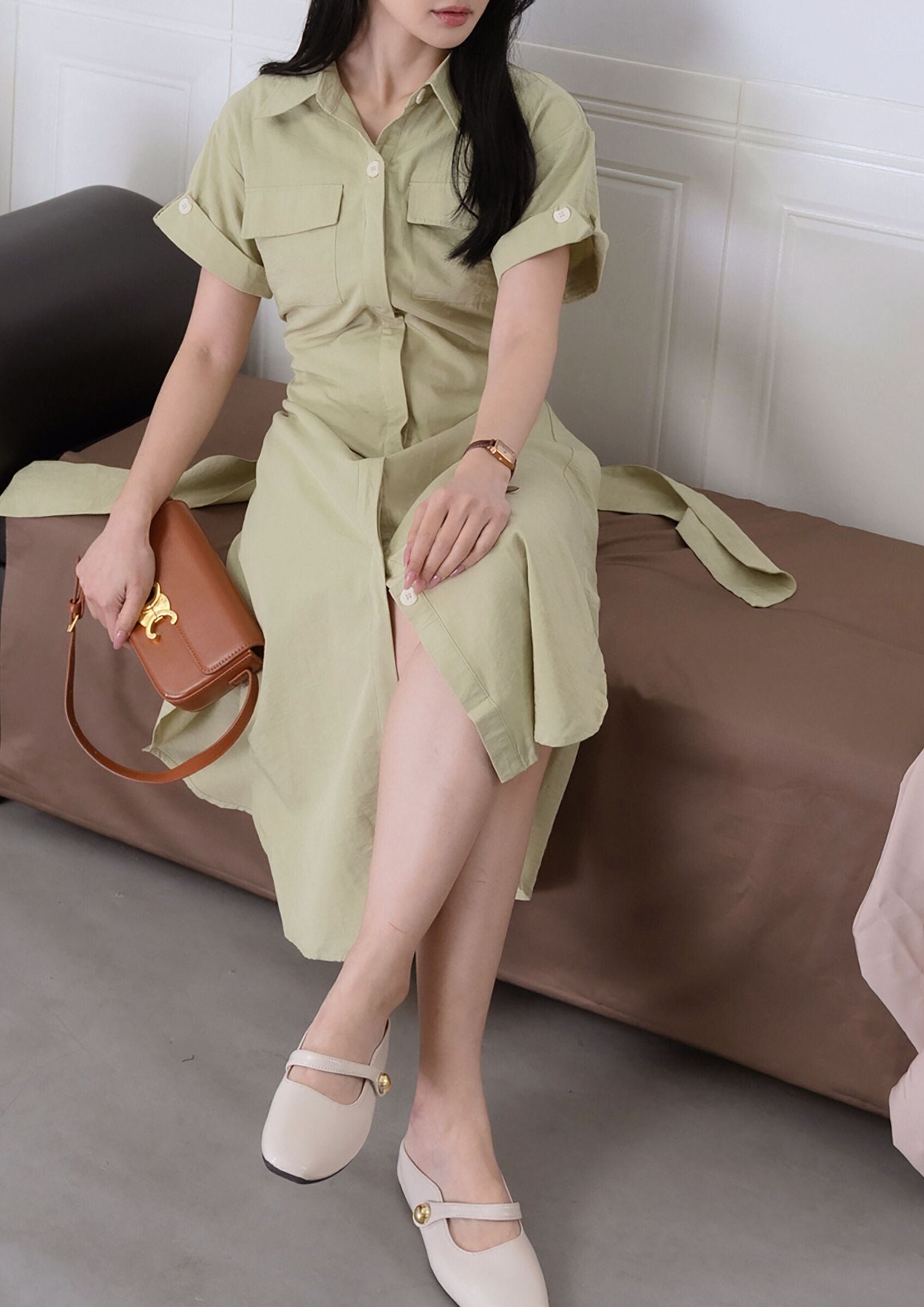 Payton Shirt Dress ZBL5028 view 7
