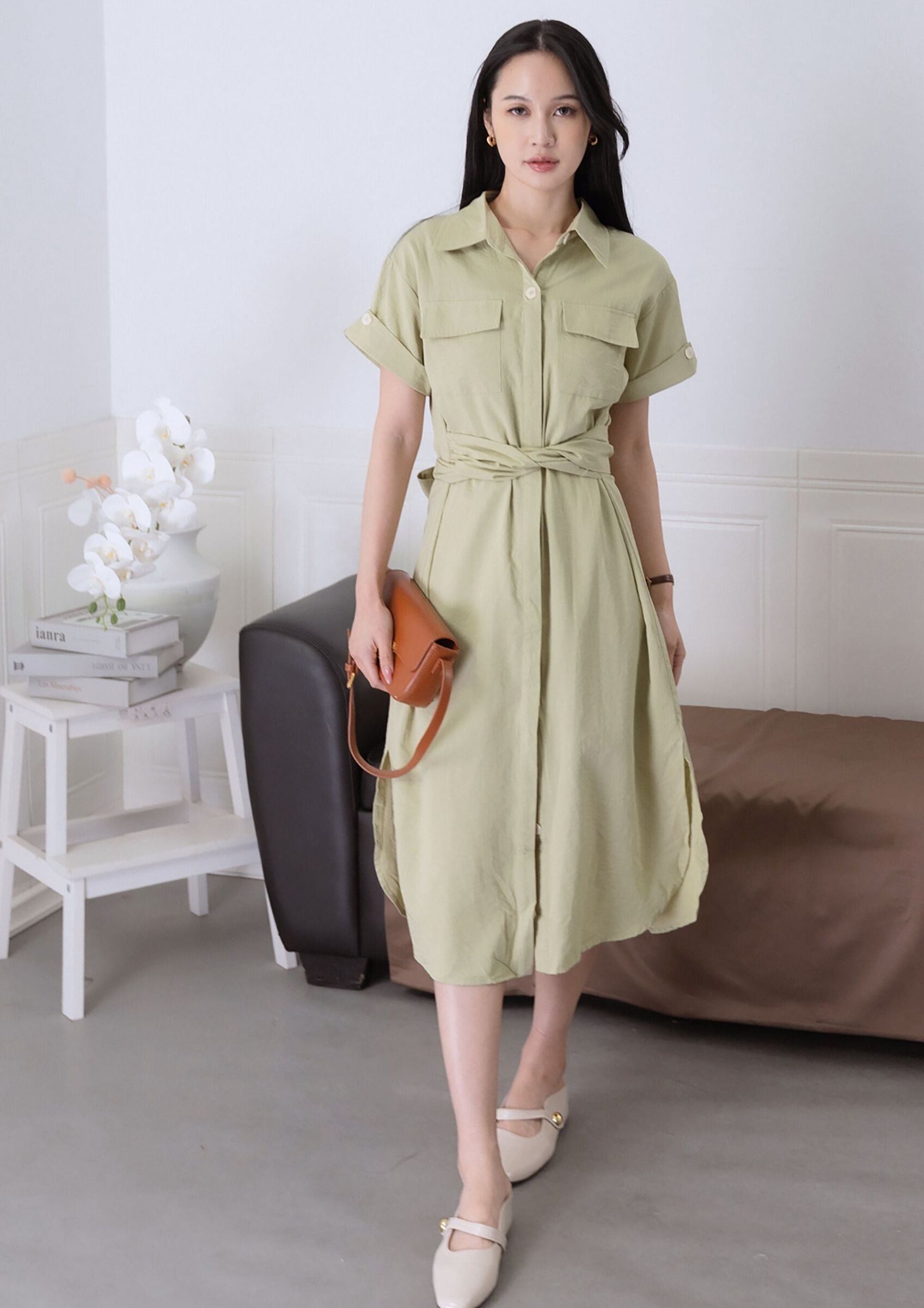 Payton Shirt Dress ZBL5028 view 6