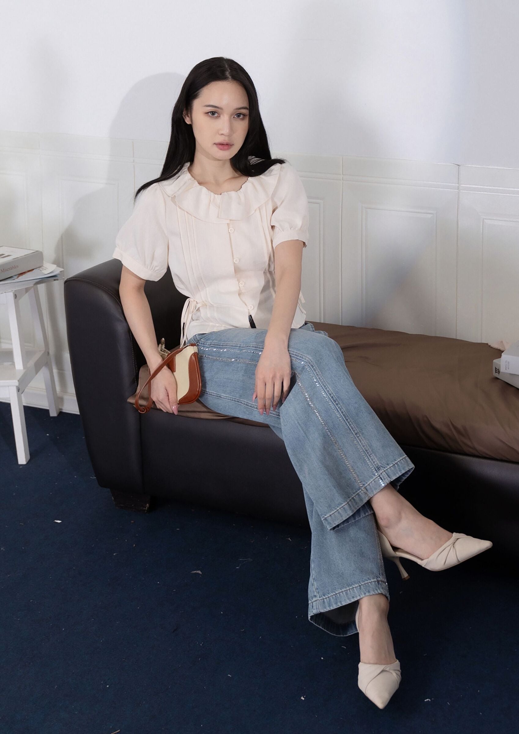 Rhea Frill Collar Blouse ZBP5104 view 2