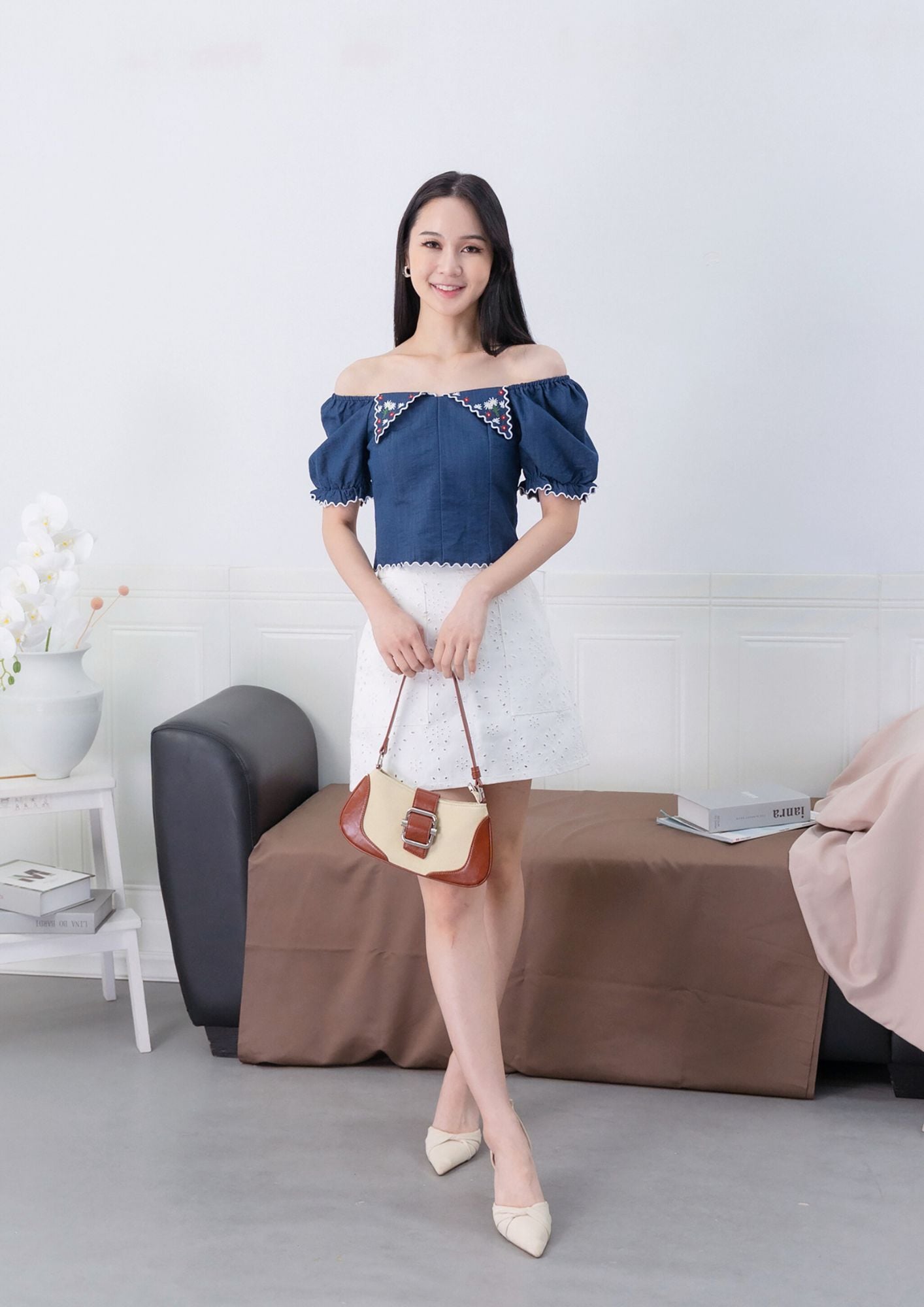 Juliet Puff-sleeve Top ZBP5206 view 4